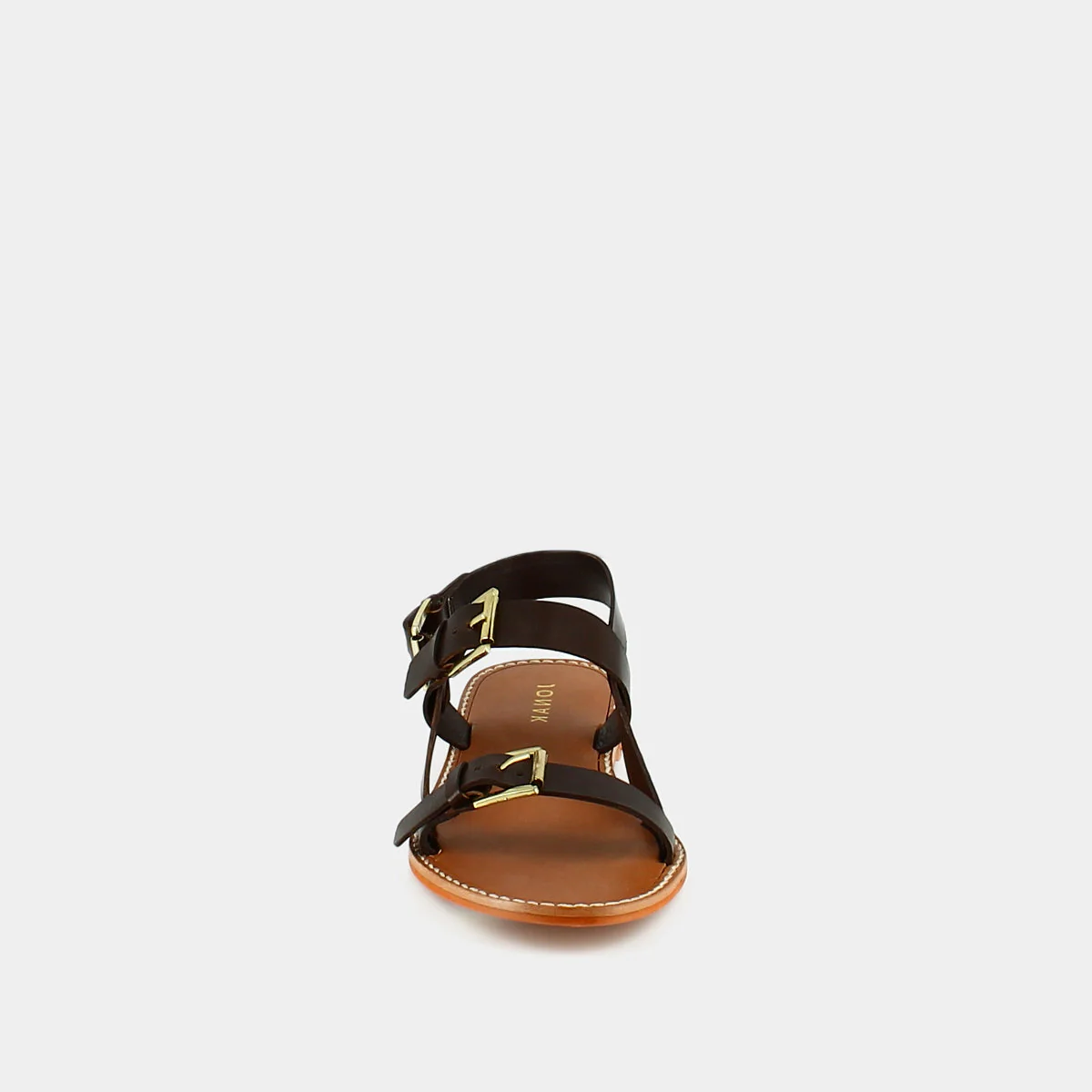 Plagettes Wiling Cuir - Marron foncé - Image 5