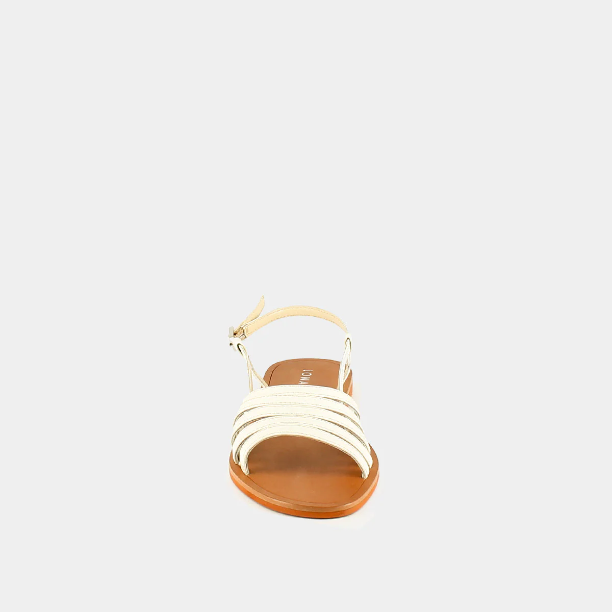 Plagettes Wroom Cuir Vernis - Ecru - Image 3