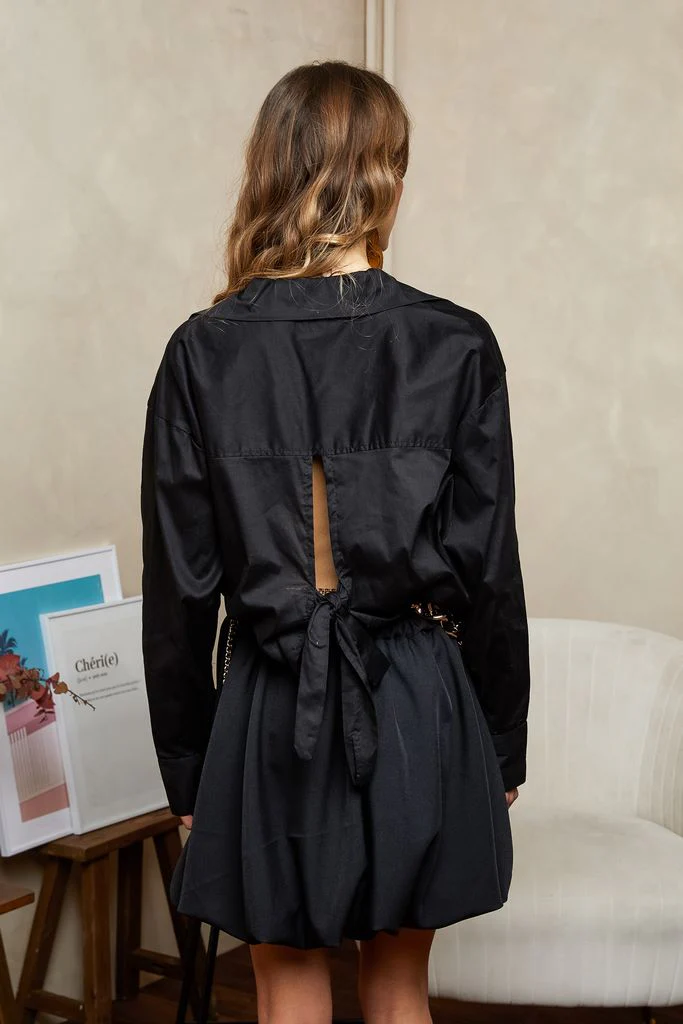 Chemise Babine - Noir - Image 2