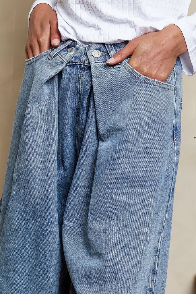 Jeans Dora - Bleu Used - Image 2