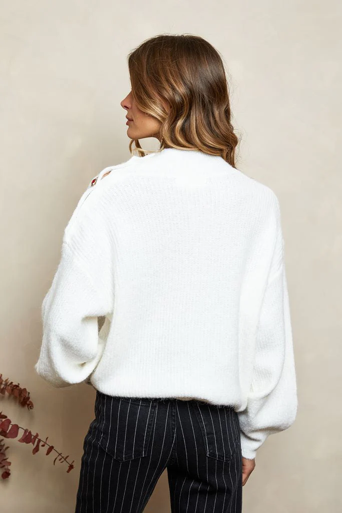 Pull Class - Blanc - Image 2