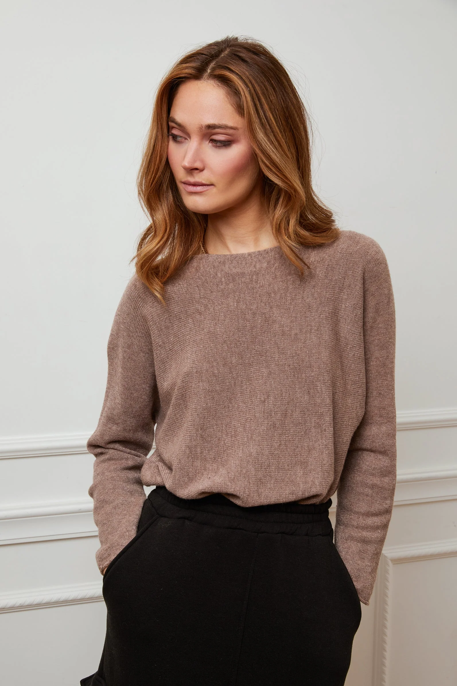Pull Jisele - Taupe - Image 3