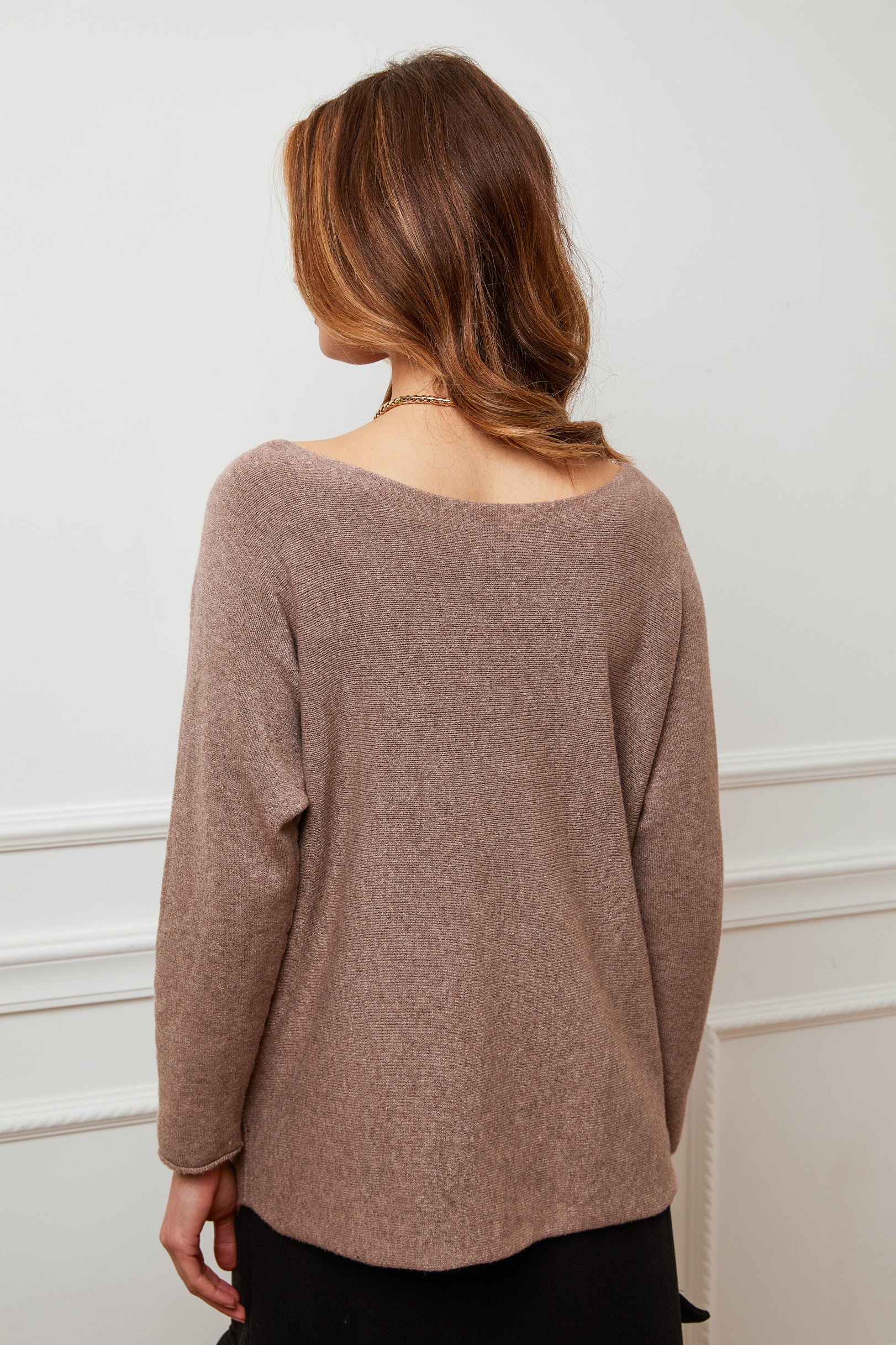 Pull Jisele - Taupe - Image 4