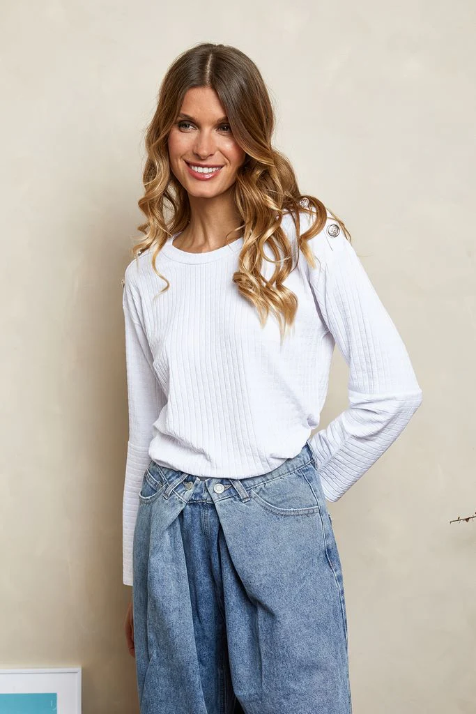 Top Lael - Blanc - Image 5