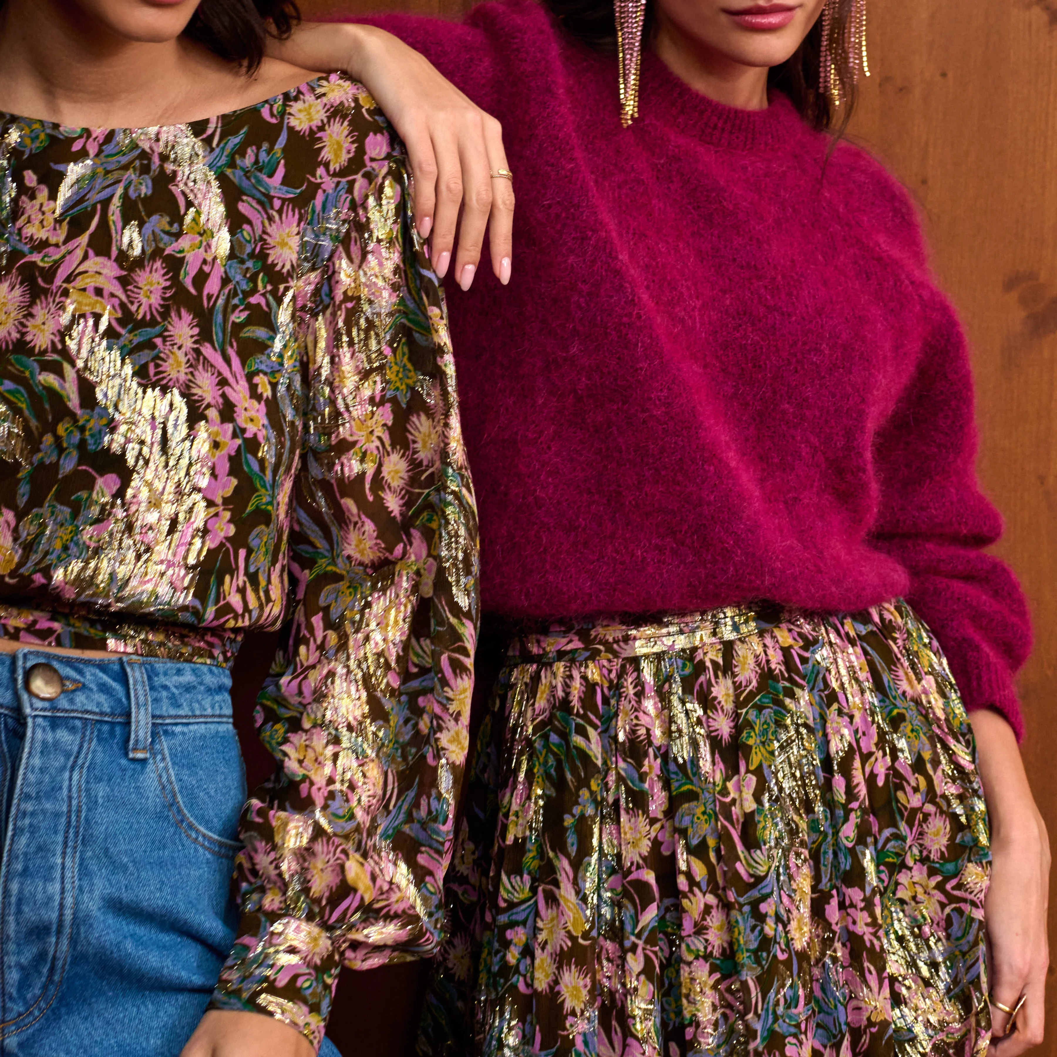 Jupe Anjina Chardon Lurex - Image 3