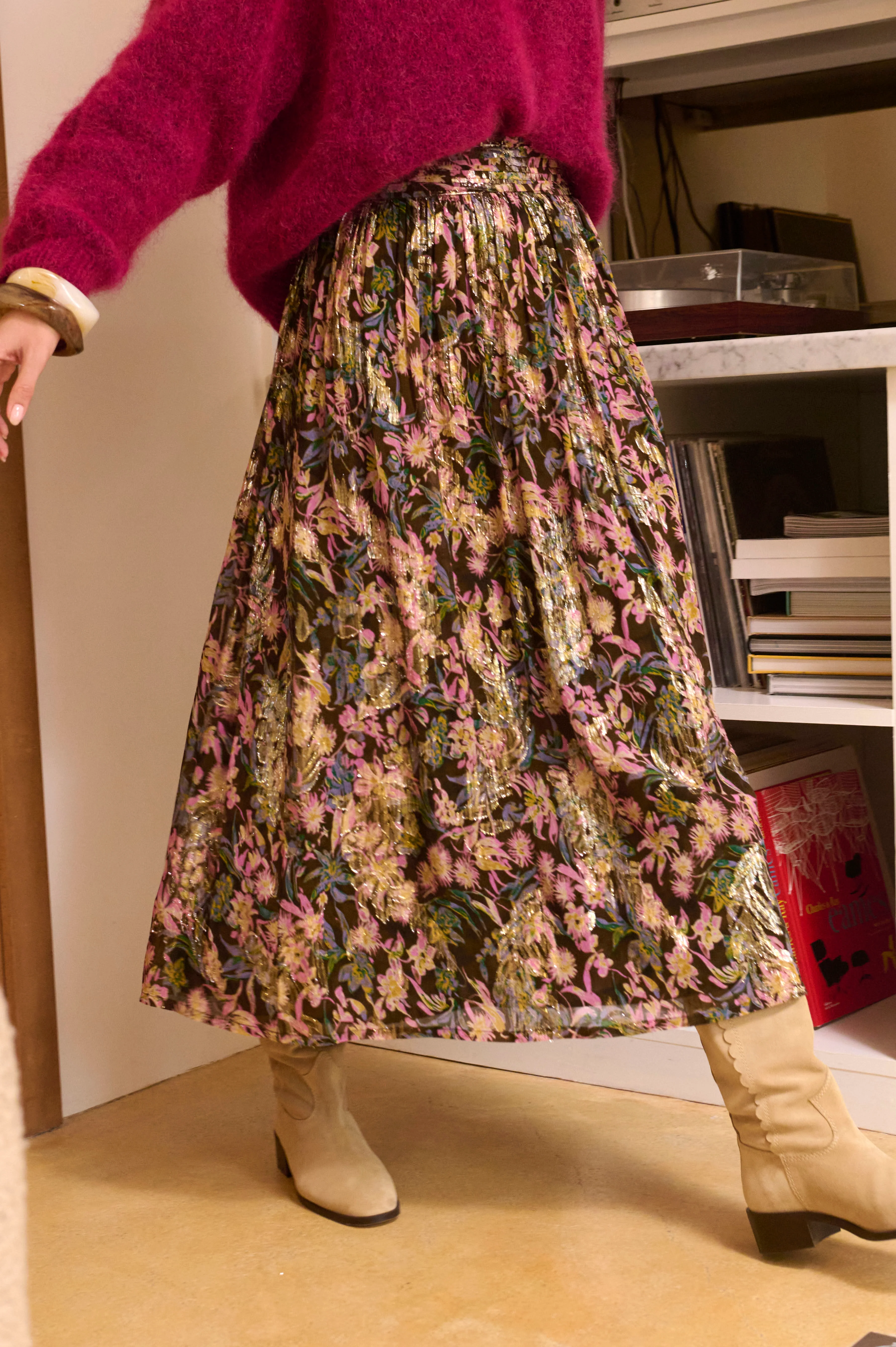 Jupe Anjina Chardon Lurex - Image 2