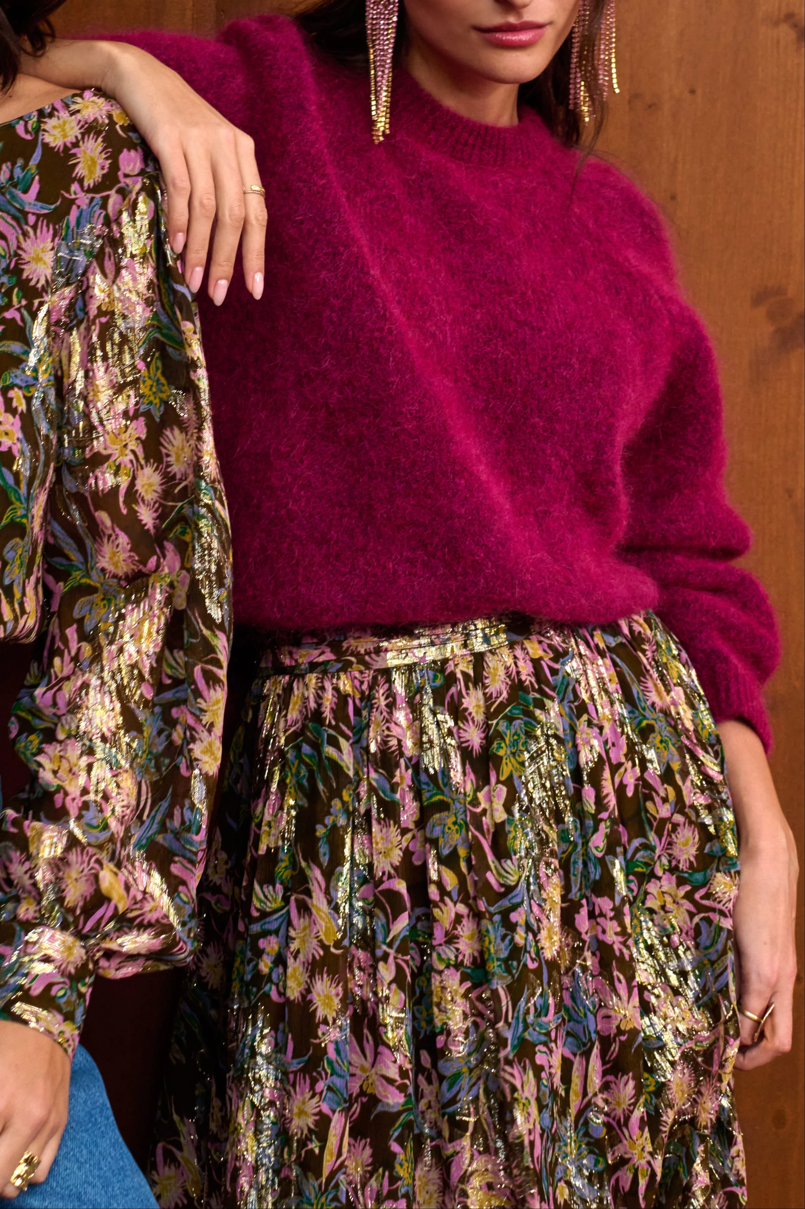 Jupe Anjina Chardon Lurex - Image 3