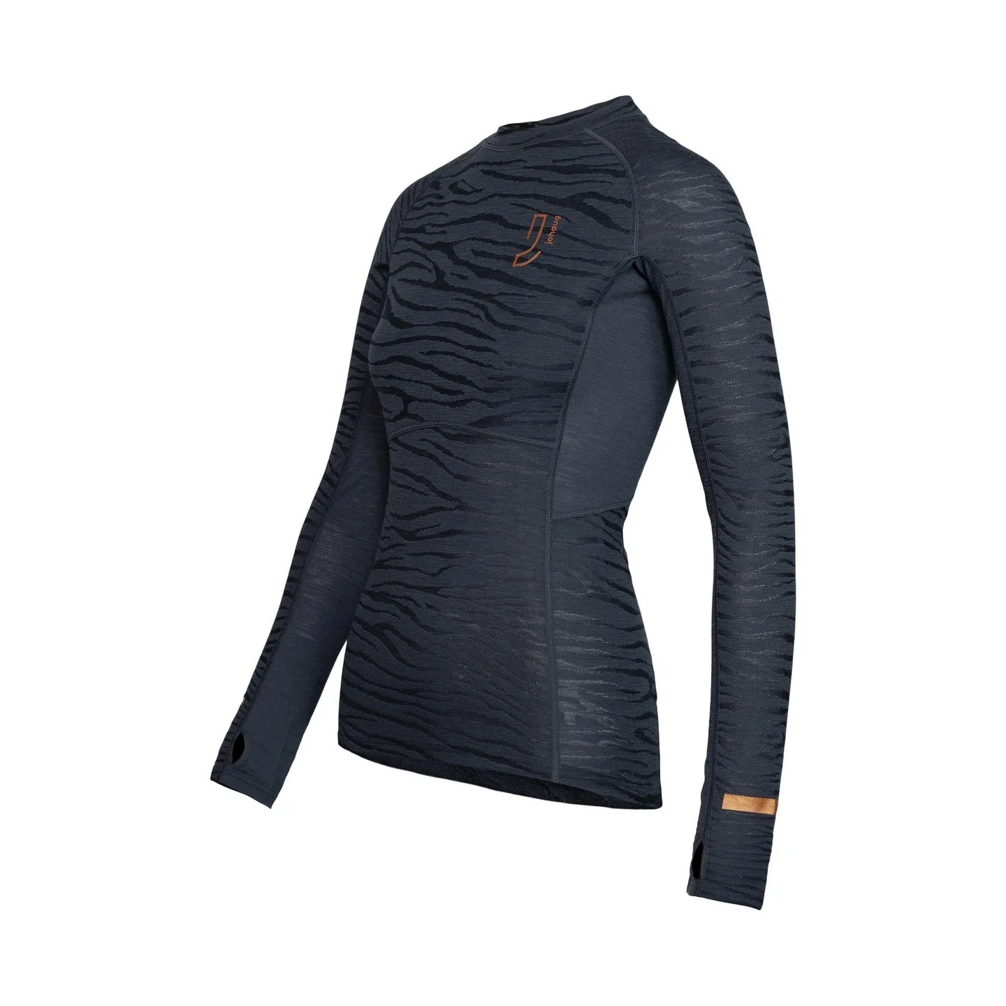 T-Shirt Sous-Vêtement Col Rond - Bleu Foncé - Femme - Image 2
