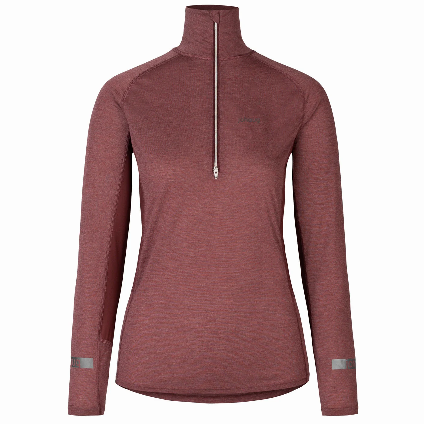 Aerial Woolmix Half Zip 2.0 - Brownish Red - Image 4