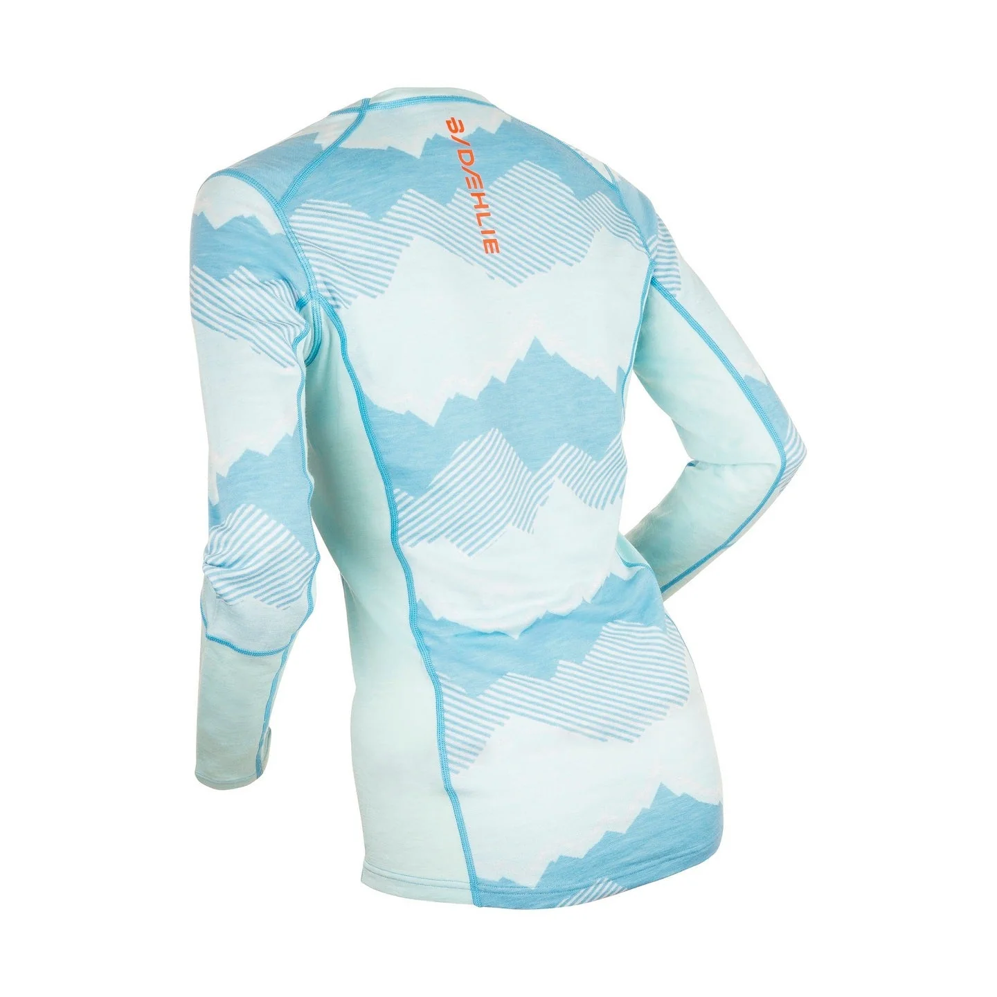T-Shirt Sous-Vêtement Col Rond - Aqua Glacée - Femme - Image 2