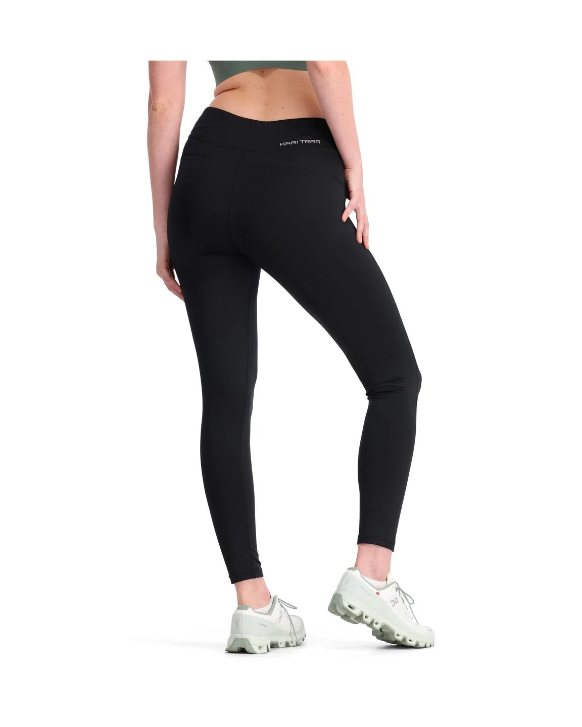 Collants De Course À Pied - Noir - Femme - Image 2