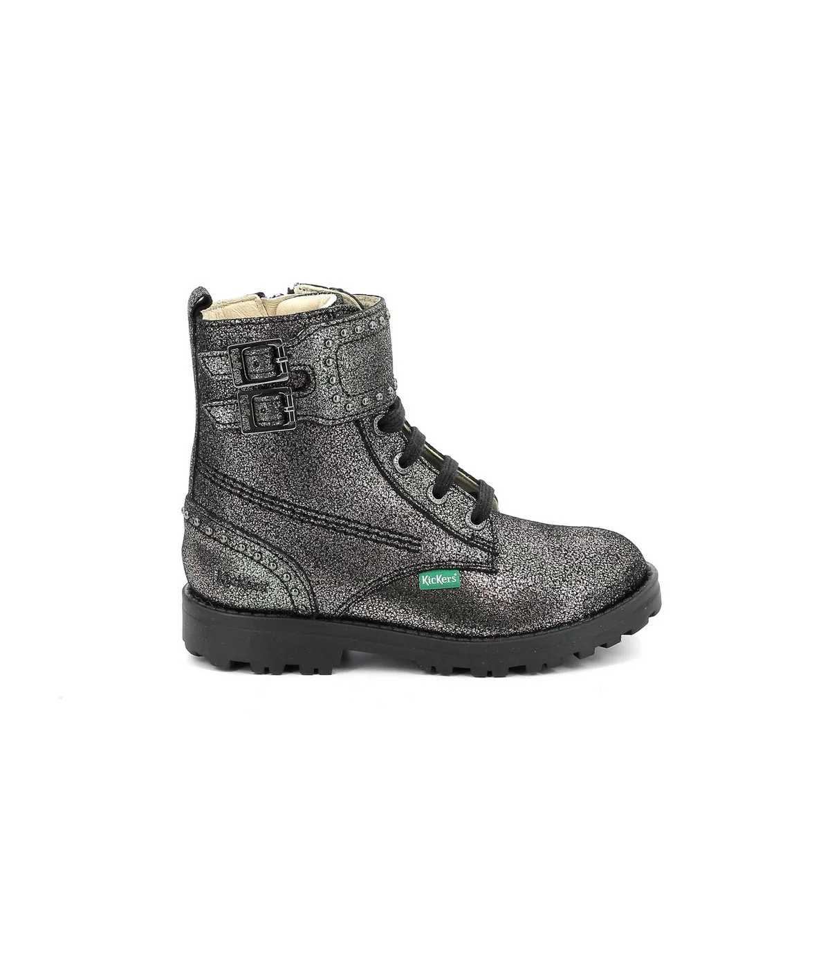 Bottillons Groorock - Gris Fonce - Enfant - Image 2