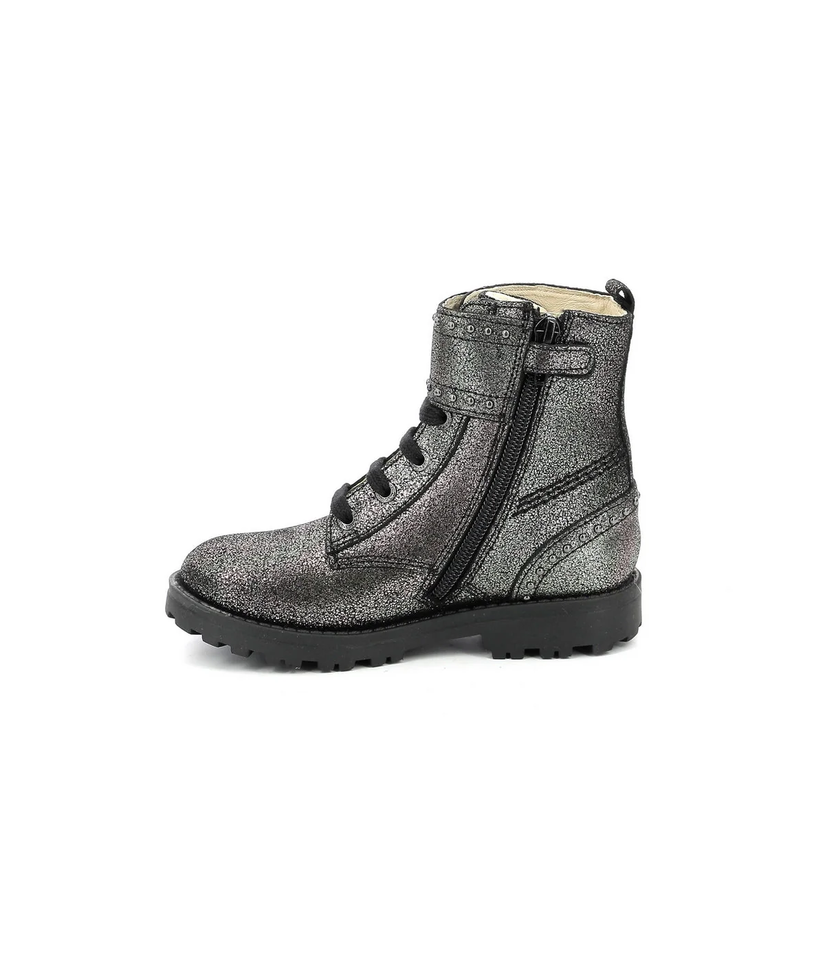 Bottillons Groorock - Gris Fonce - Enfant - Image 4