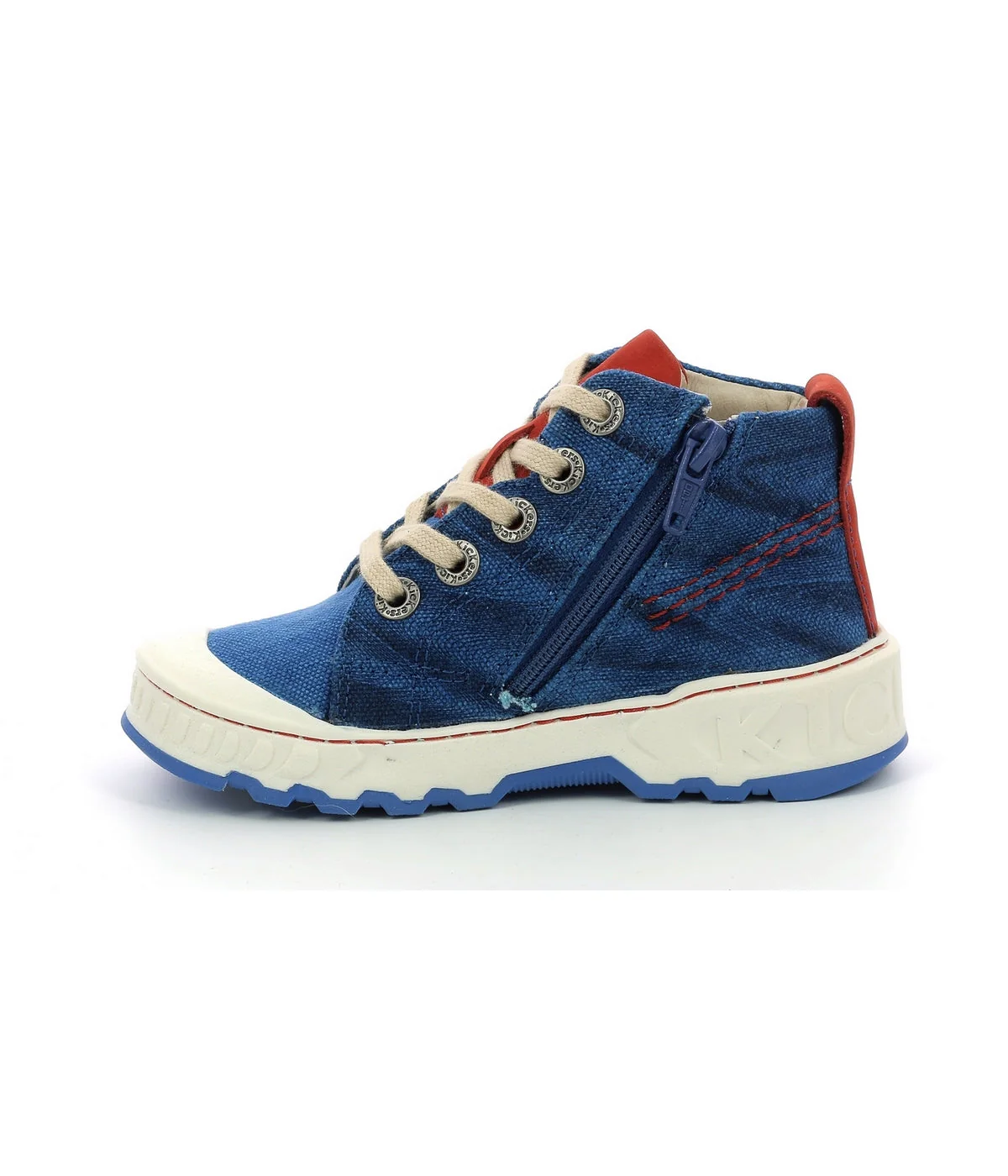 Sneakers Haut Kickrup - Bleu - Enfant - Image 4