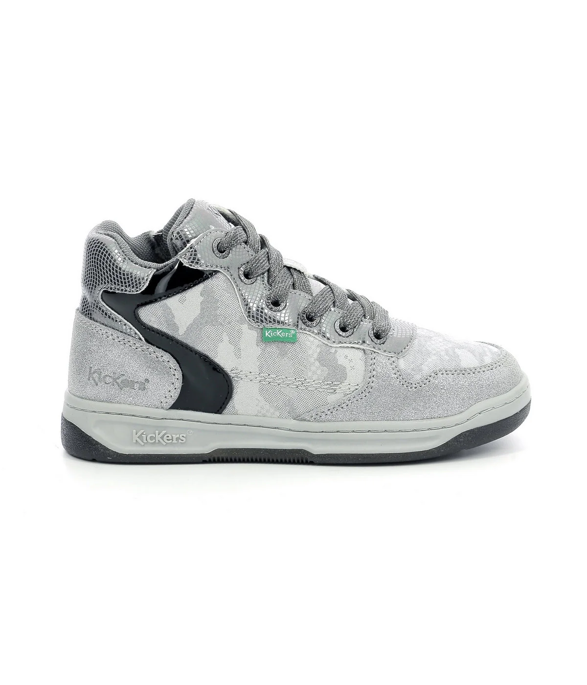 Sneakers Haut Kicklax - Argent - Enfant - Image 2
