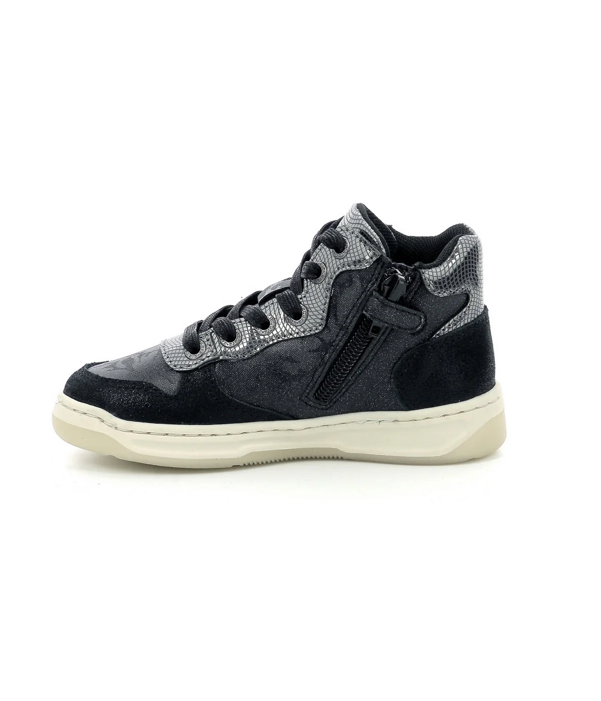 Sneakers Haut Kicklax - Noir - Enfant - Image 4