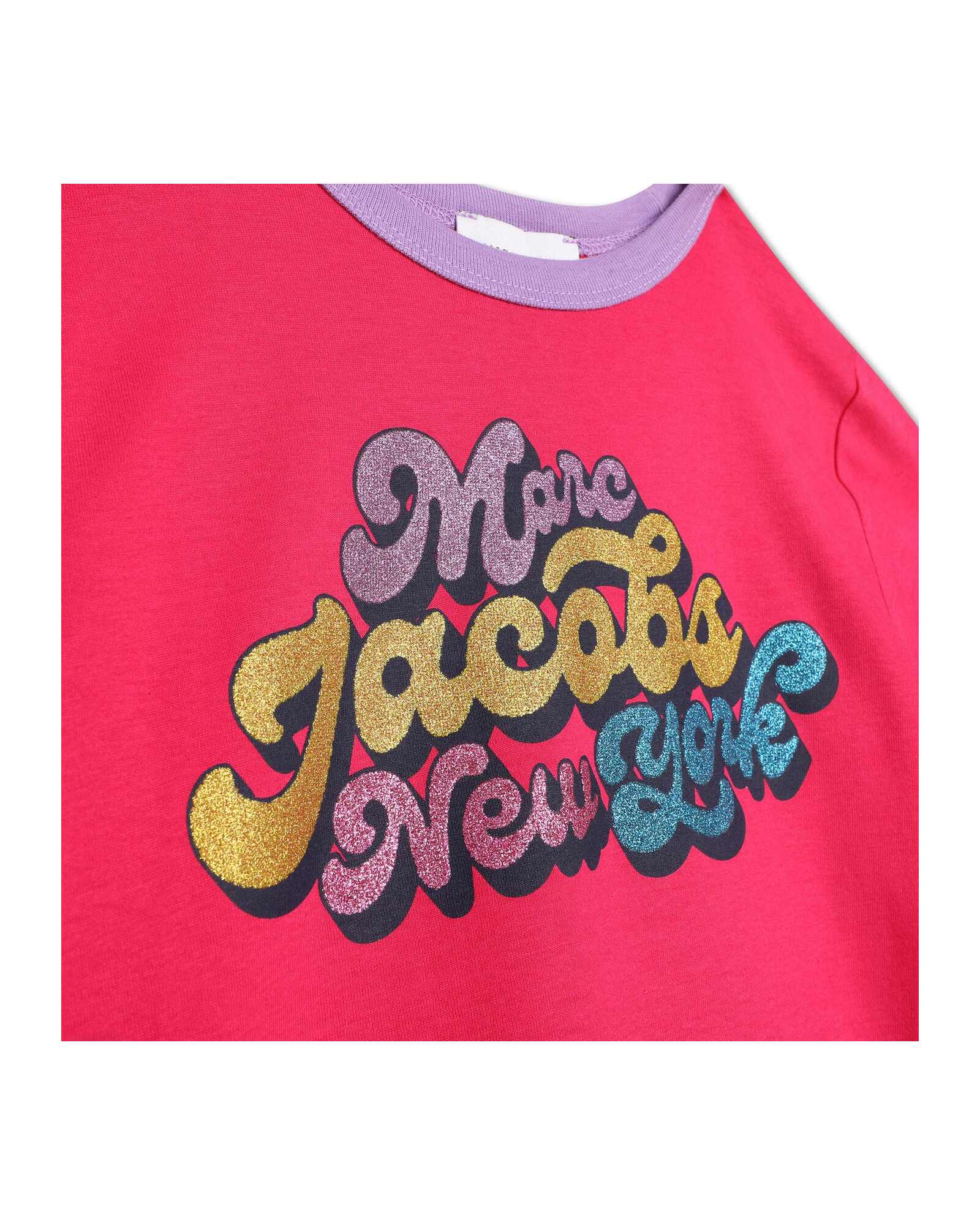 Marc Jacobs - T-Shirt Manches Courtes - Pivoine - Fille - Image 3