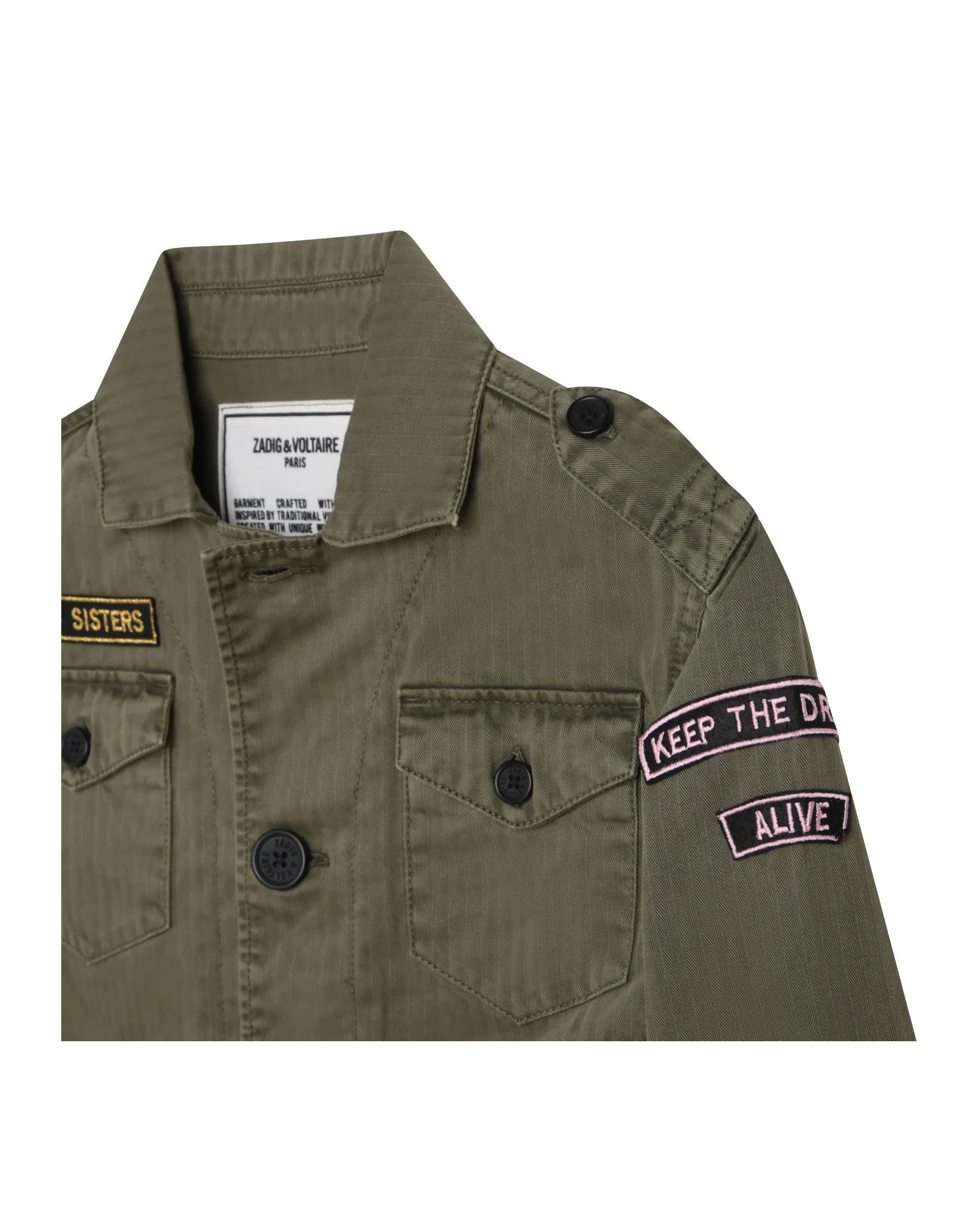 Zadig&Voltaire - Veste - Army Green - Fille - Image 3