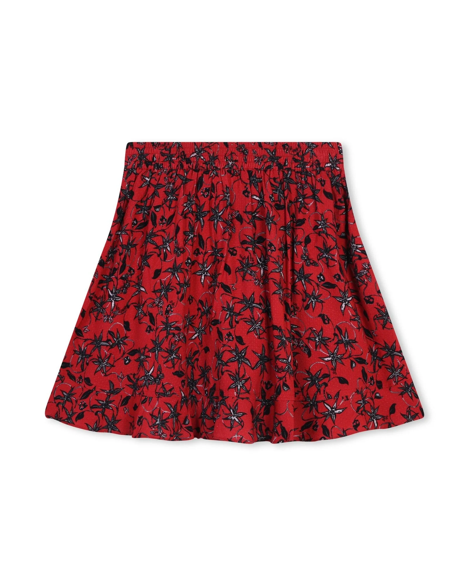 Zadig&Voltaire - Jupe A Volants - E New Red - Enfant - Fille - Image 2