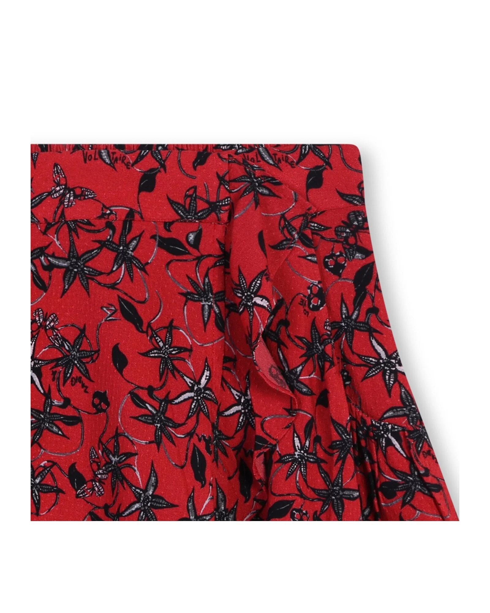 Zadig&Voltaire - Jupe A Volants - E New Red - Enfant - Fille - Image 3
