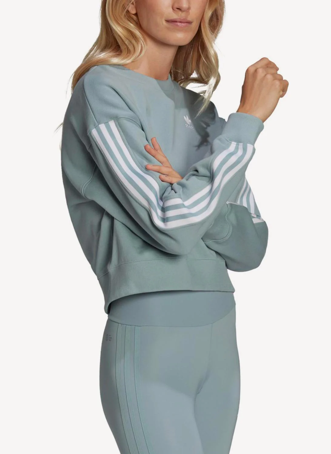 Adidas - Sweatshirt Adicolor Classics - Magic Grey - Femme - Image 2