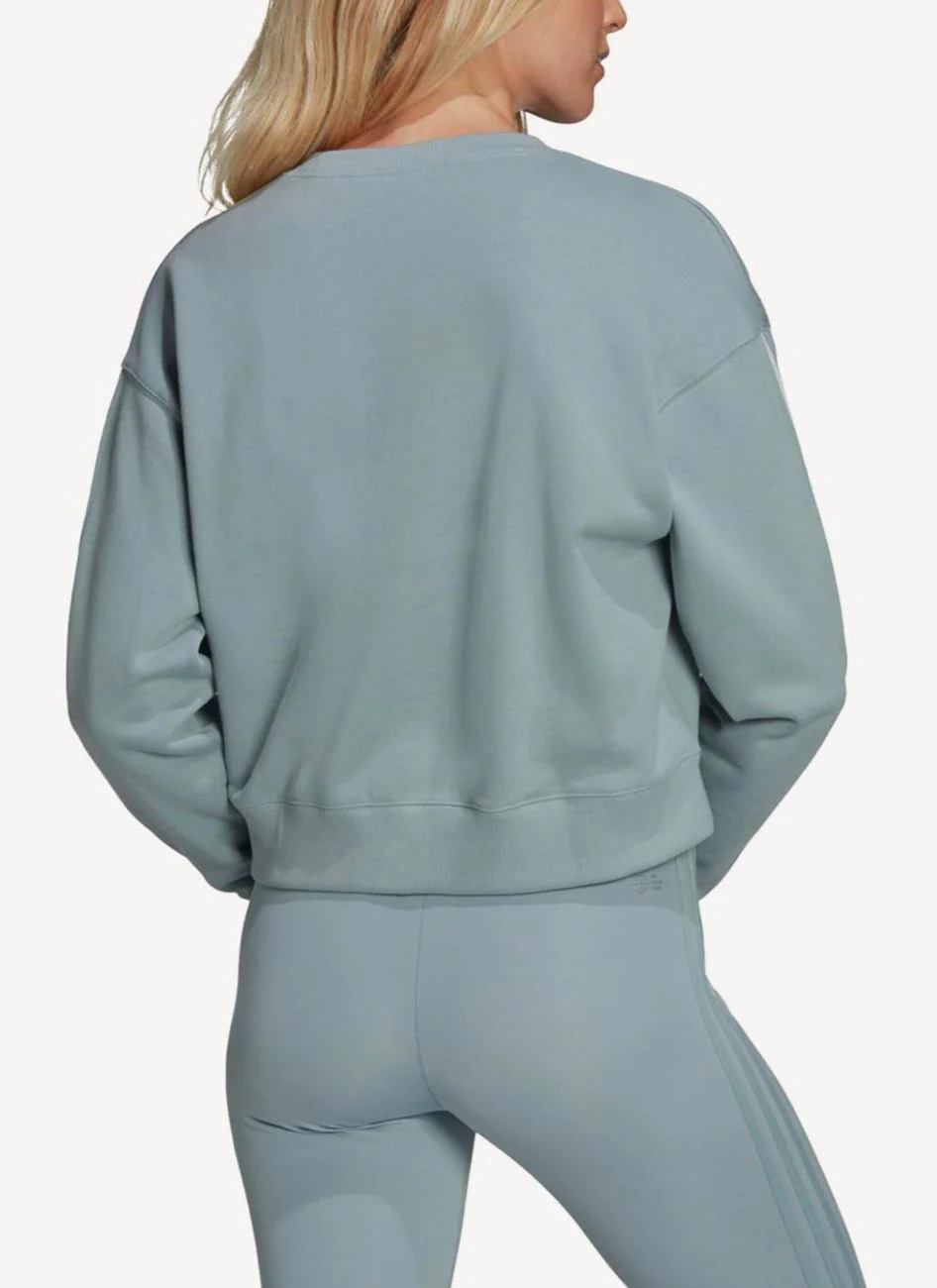 Adidas - Sweatshirt Adicolor Classics - Magic Grey - Femme - Image 3