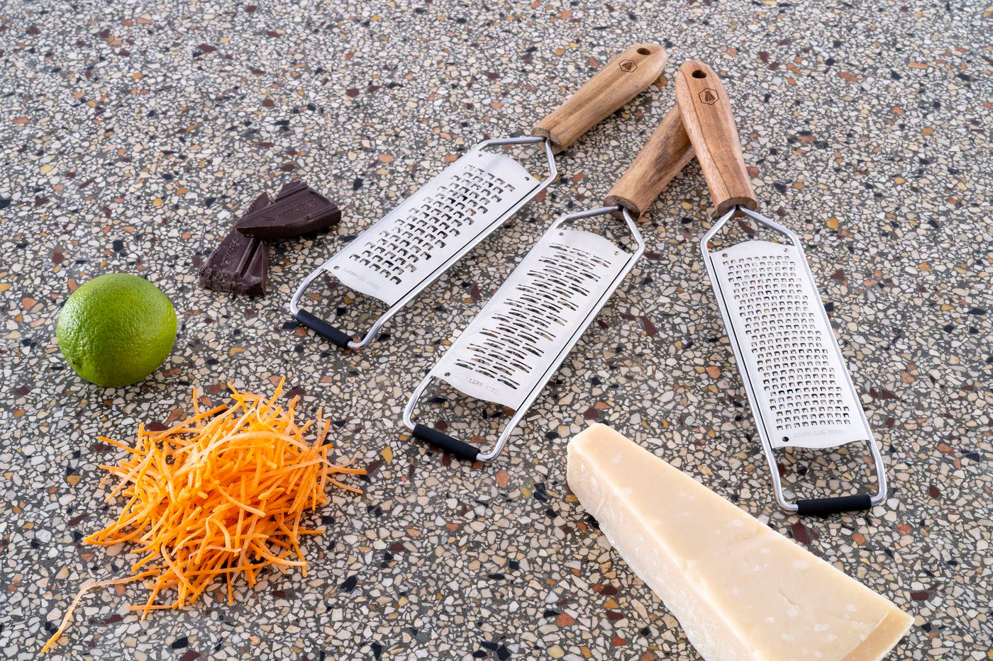 Lot De 3 Râpes À Fromage - Image 2