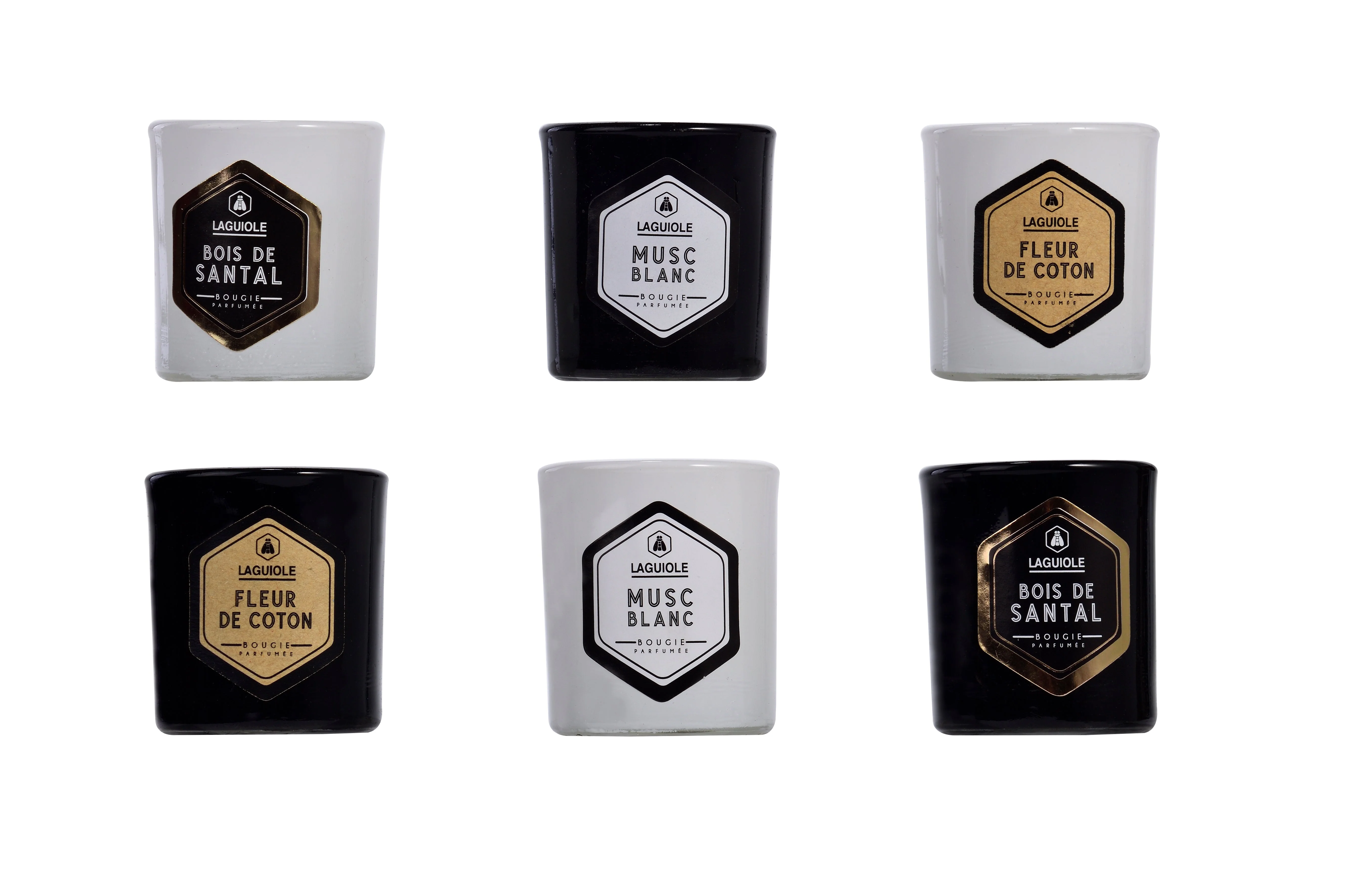 Coffret De 6 Bougies Parfumées - Cire Naturelle - Image 3