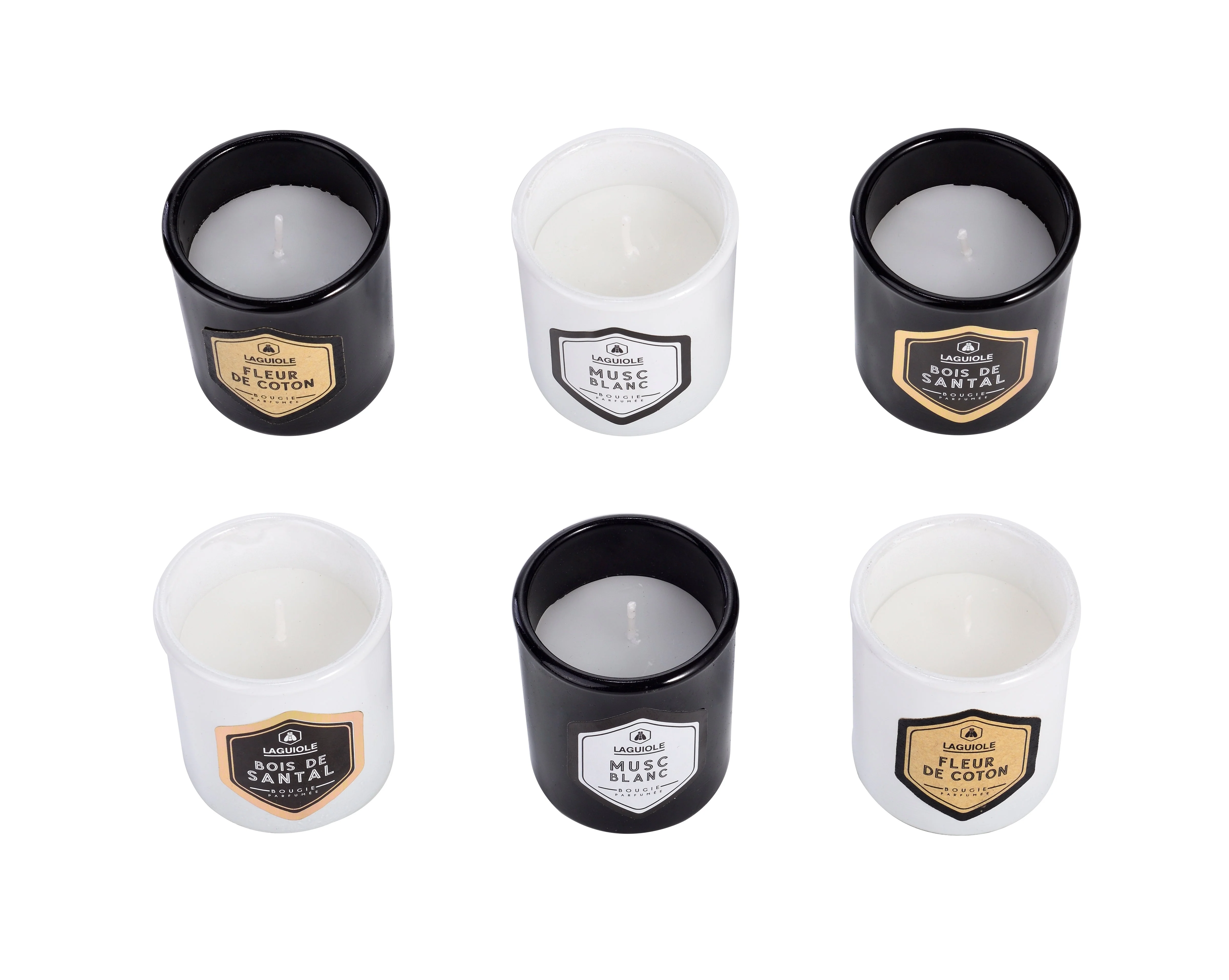 Coffret De 6 Bougies Parfumées - Cire Naturelle - Image 4
