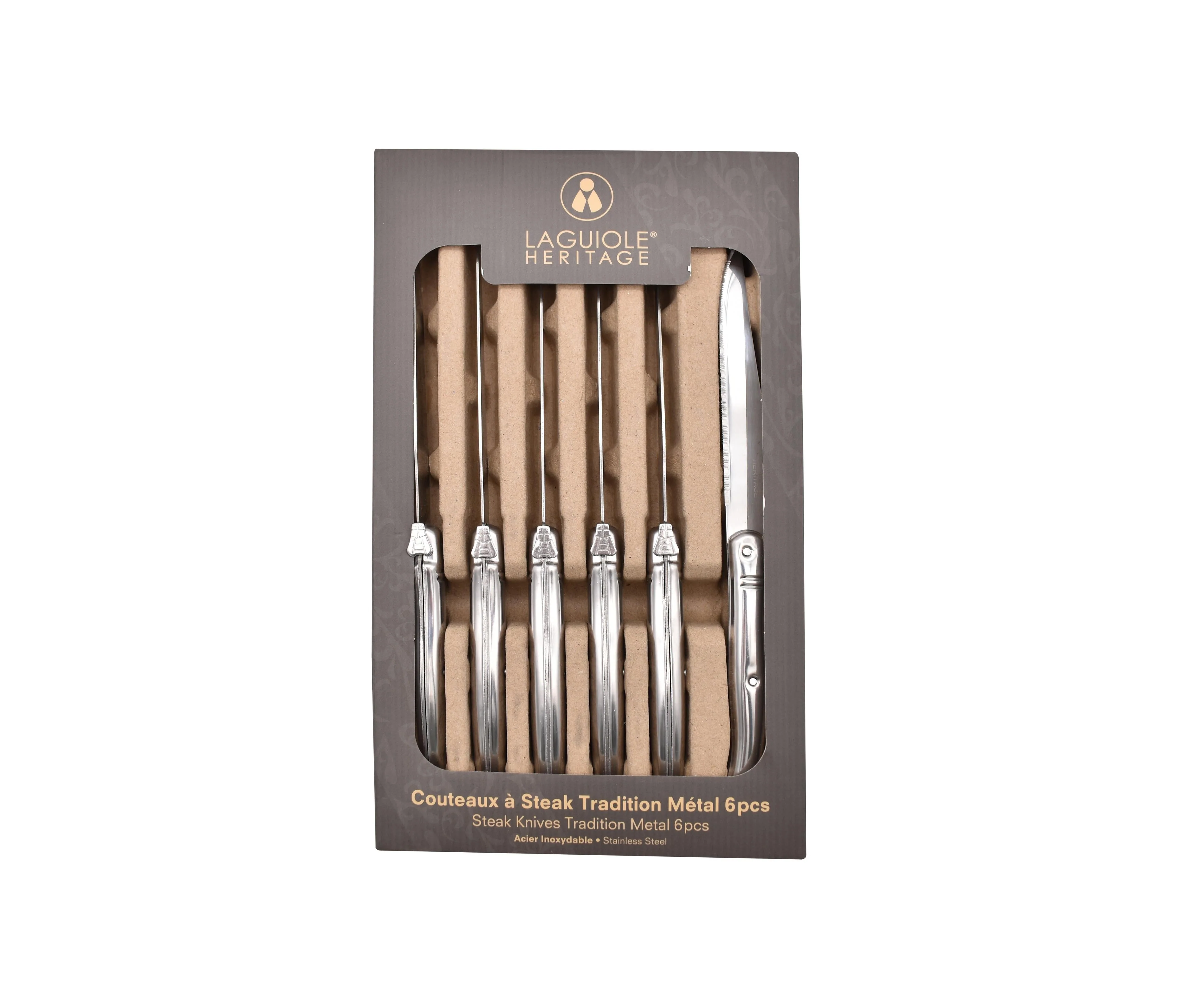 Coffret De 6 Couteaux À Steak - Métal - Image 2