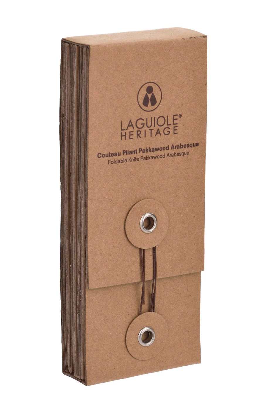 Couteau Pliant Manche En Bois Pakka Gris - Image 6