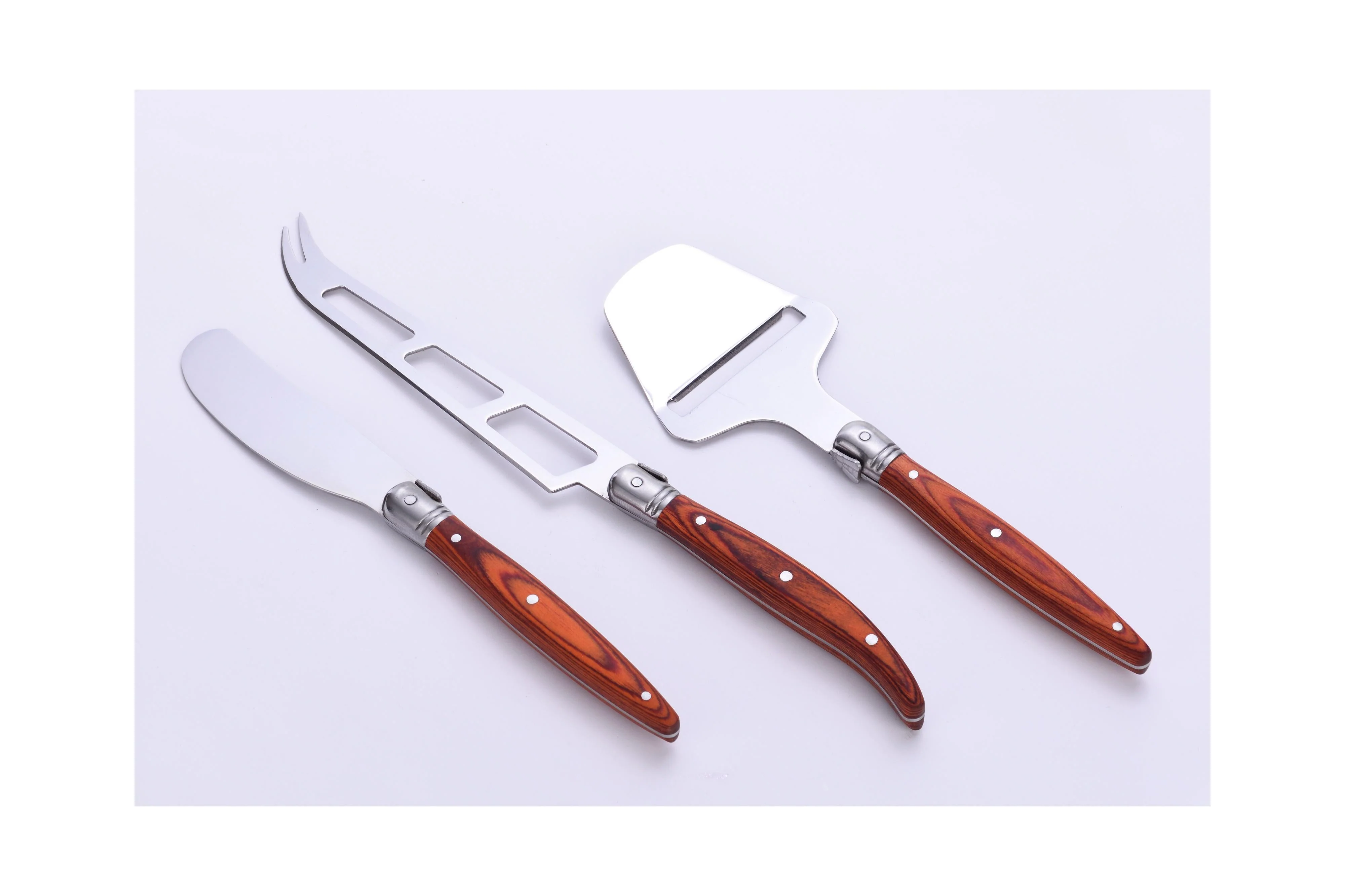 Coffret De 3 Couteaux À Fromage - LG Héritage - Image 2