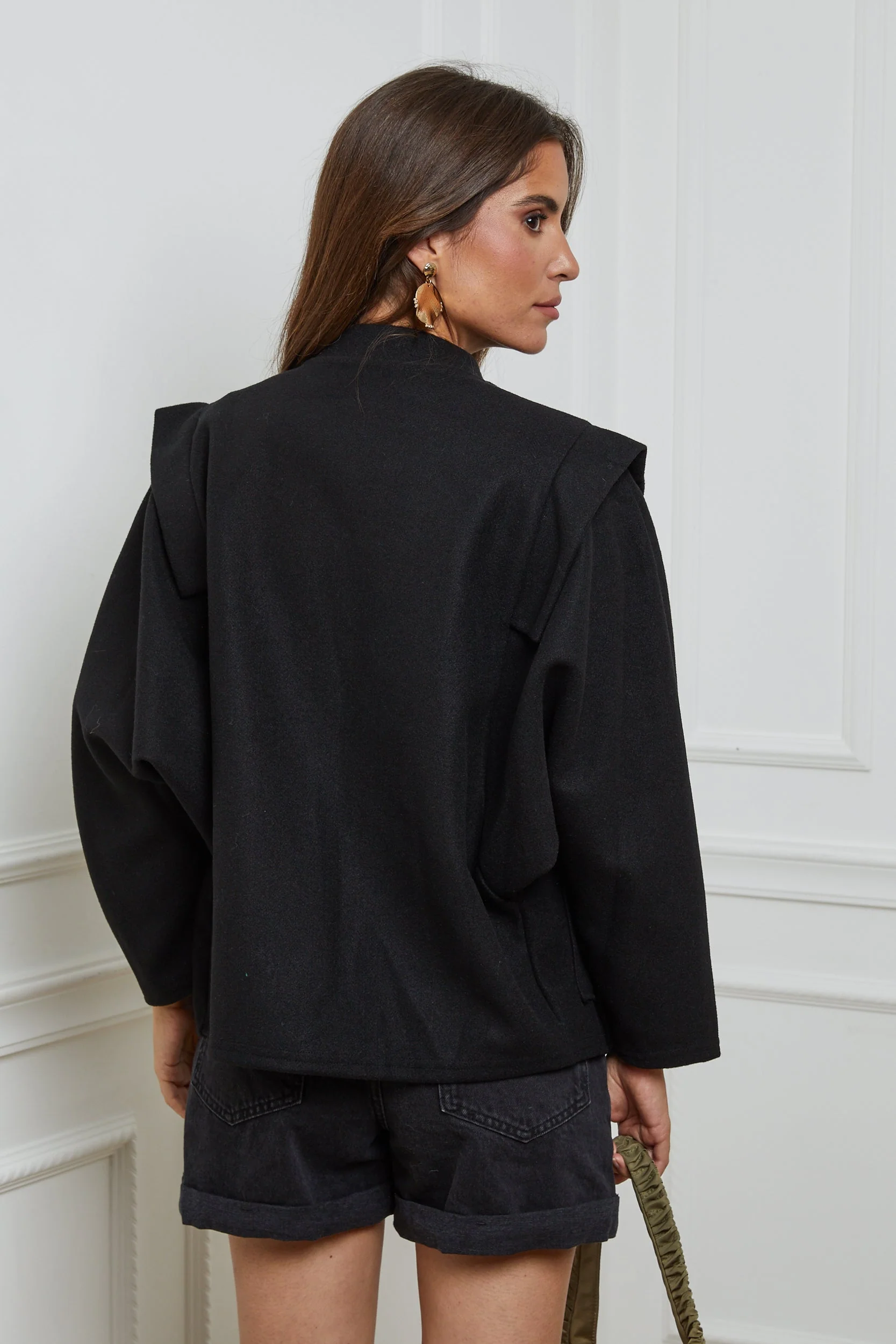Manteau - Noir - Image 4