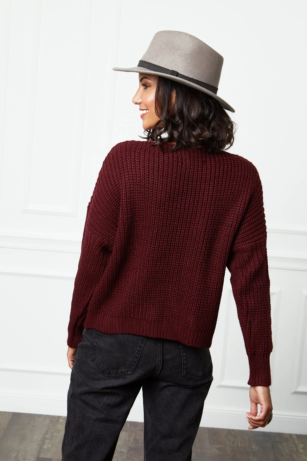 Pull - Bordeaux - Image 5