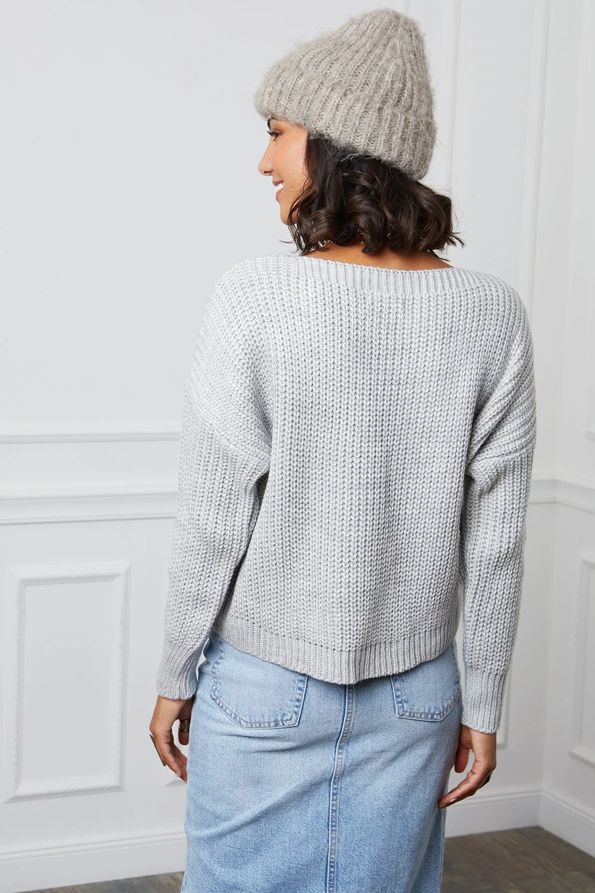 Pull - Gris - Image 5