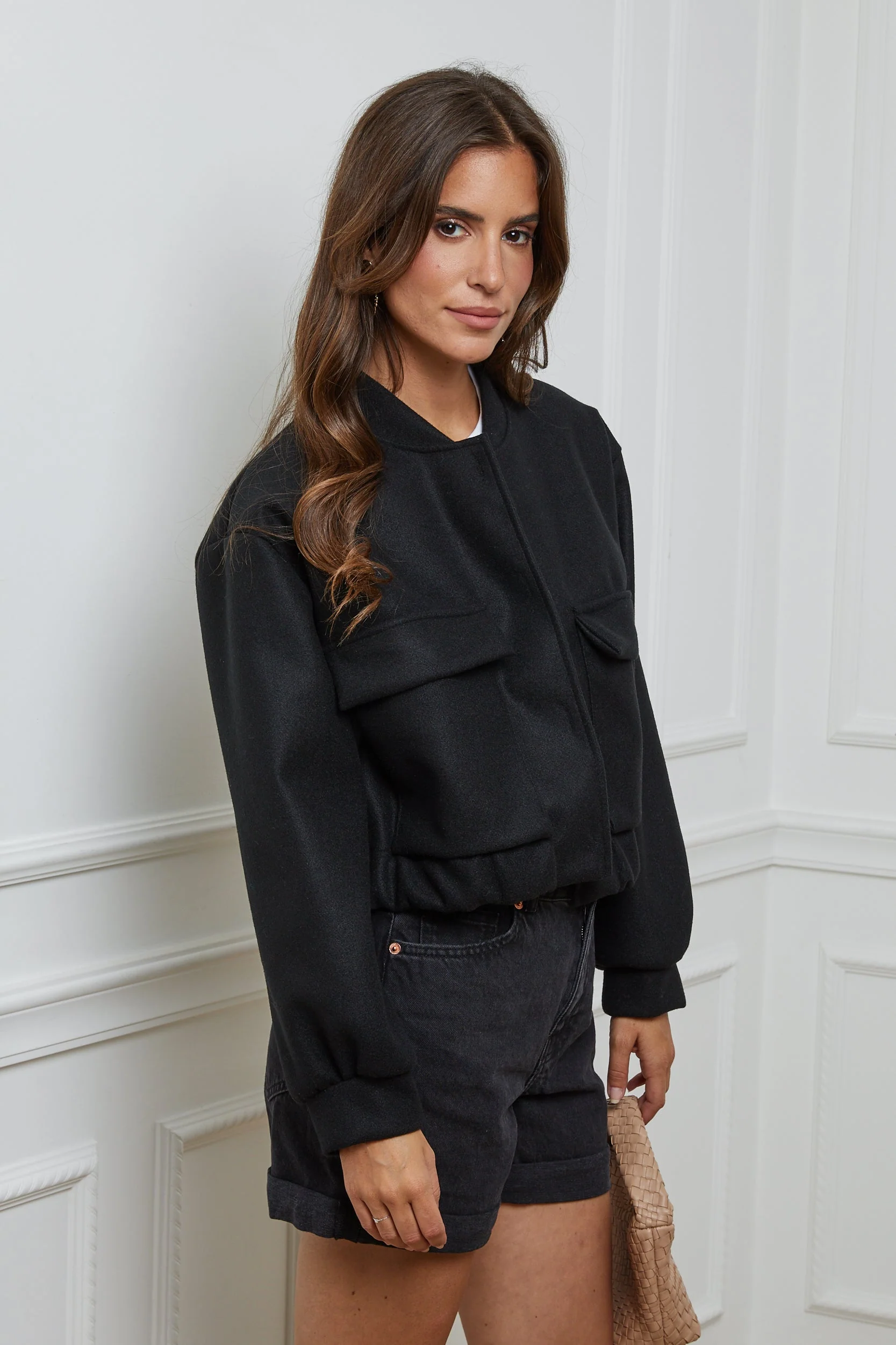 Manteau - Noir - Image 2