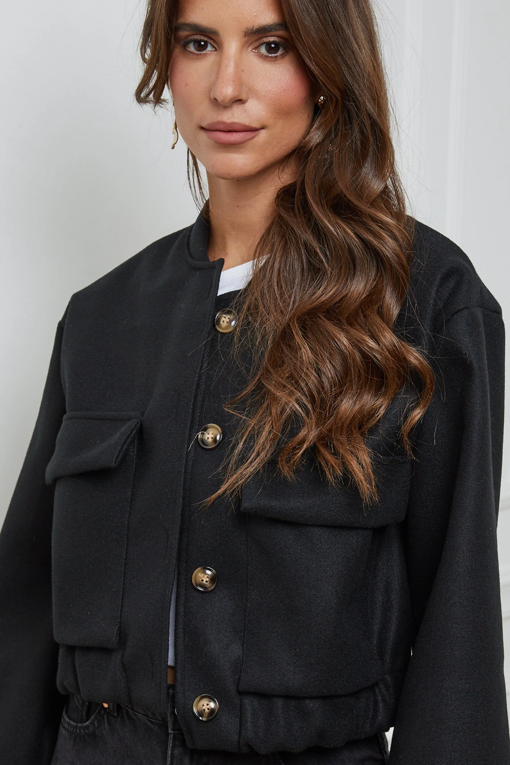 Manteau - Noir - Image 3
