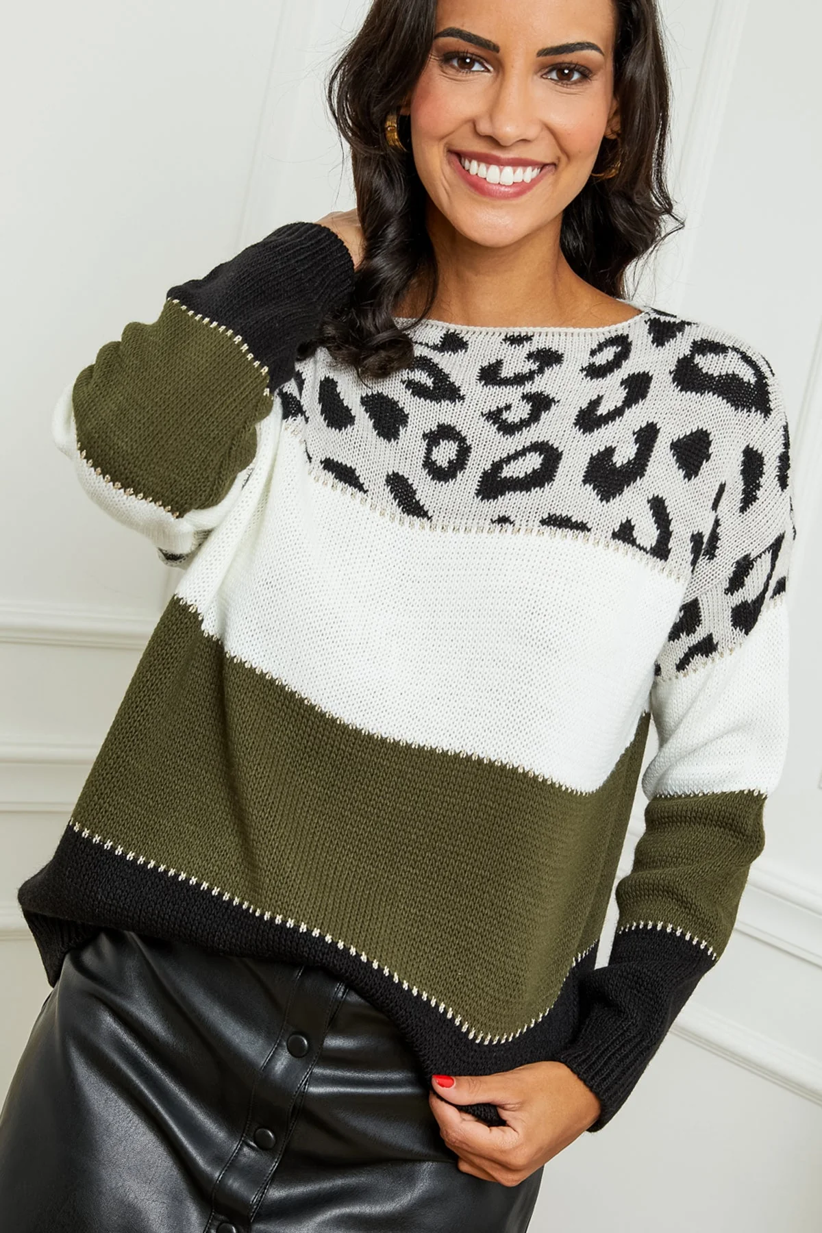 Pull - Kaki - Image 5