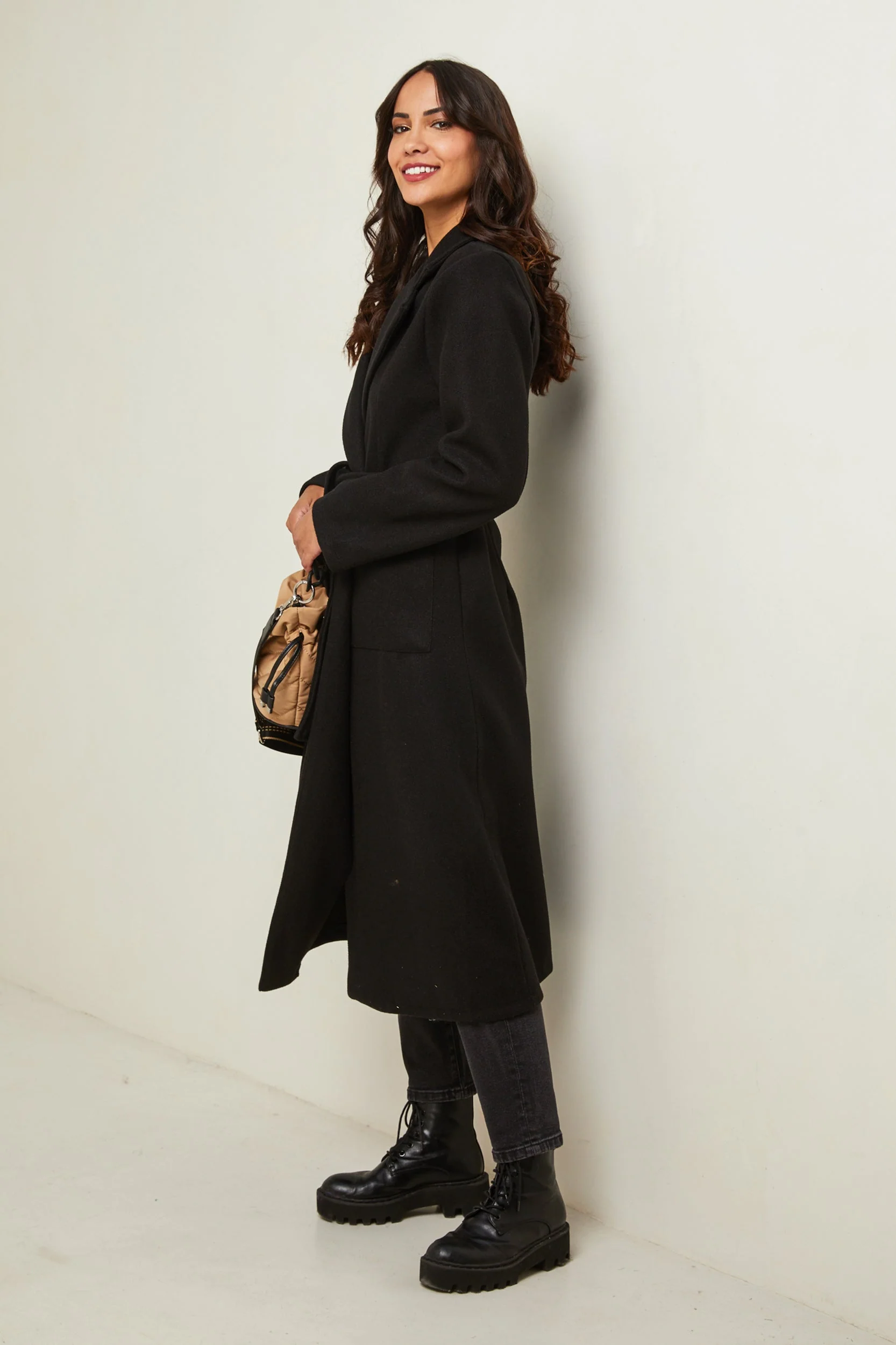 Manteau - Noir - Image 3