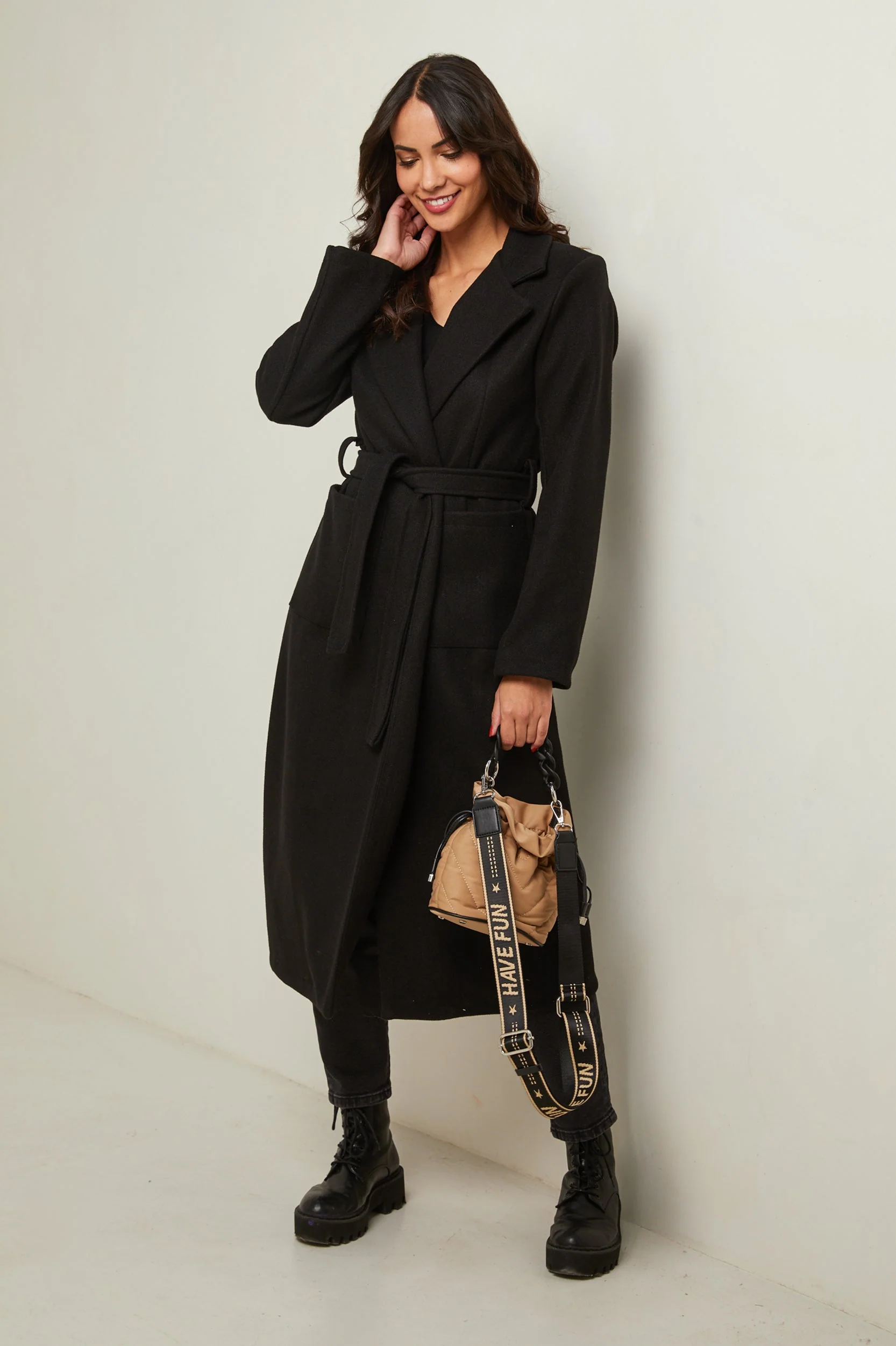 Manteau - Noir - Image 4
