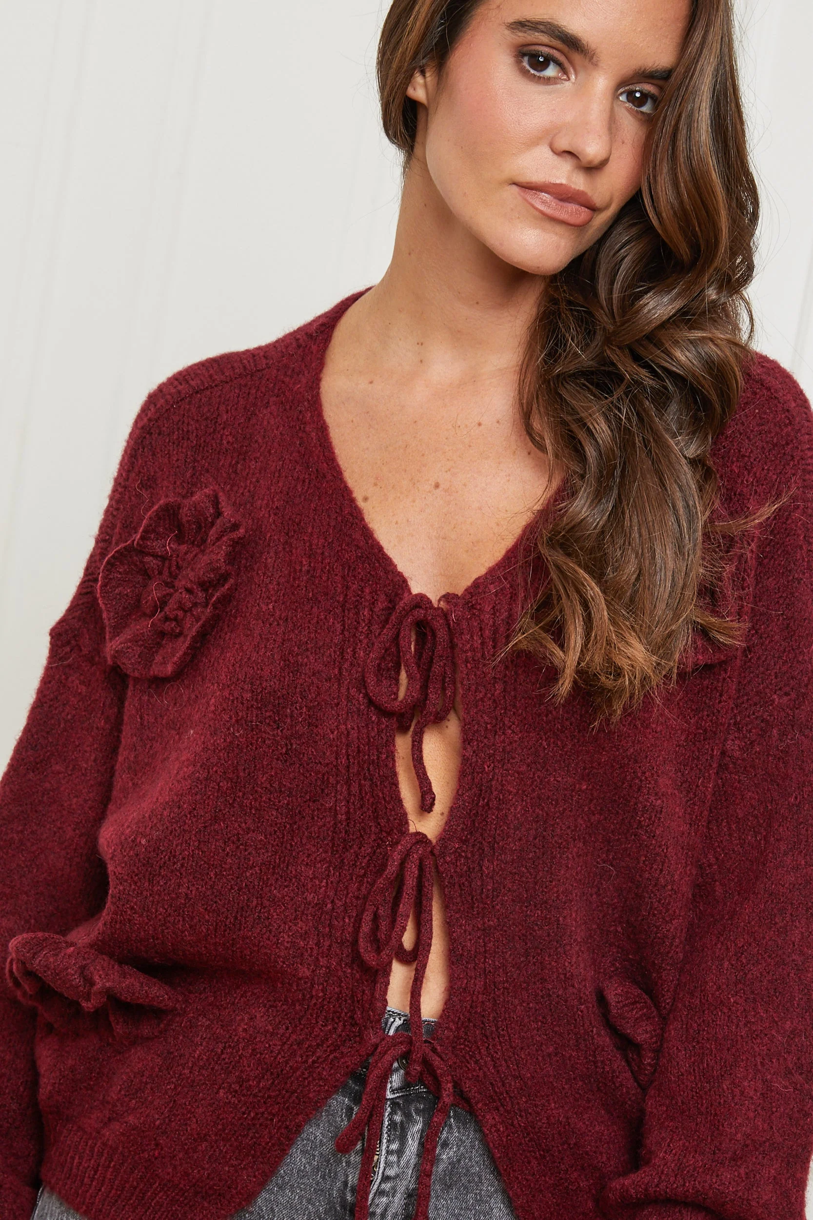 Gilet - Bordeaux - Image 2