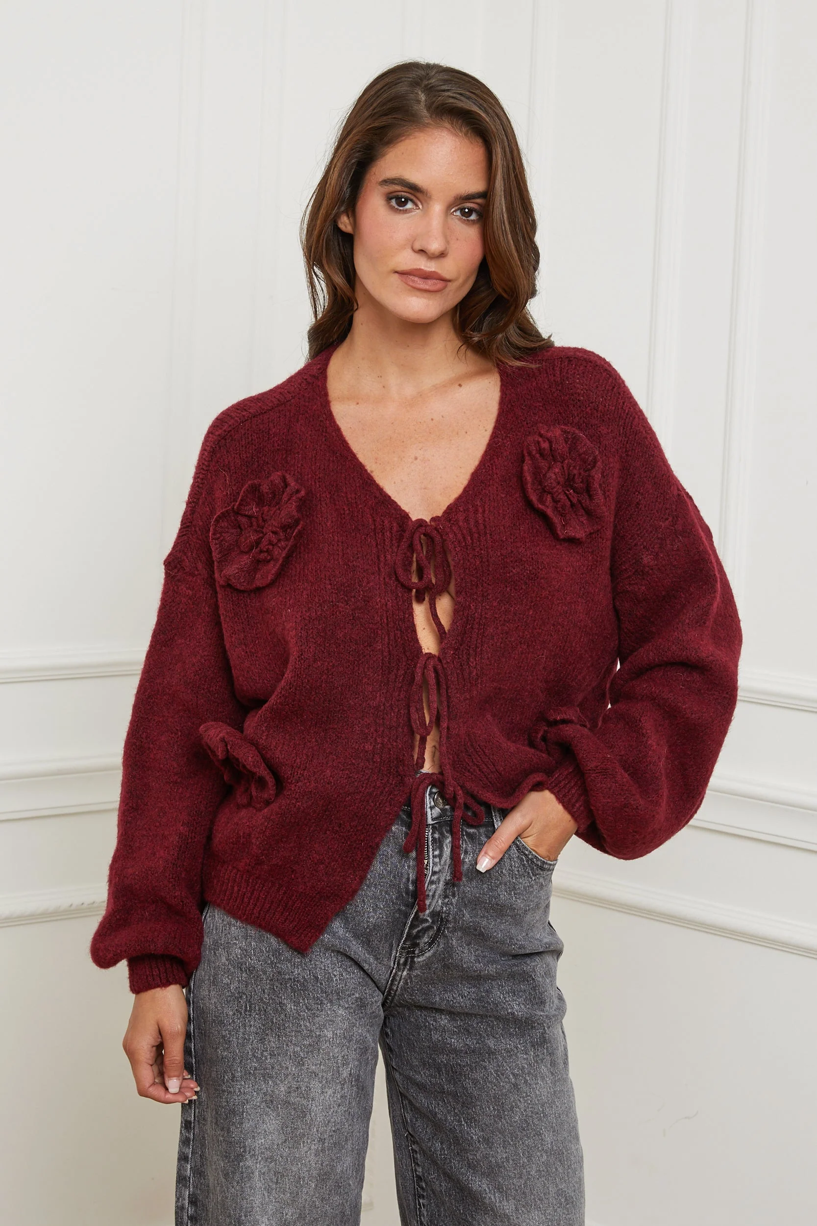 Gilet - Bordeaux - Image 5
