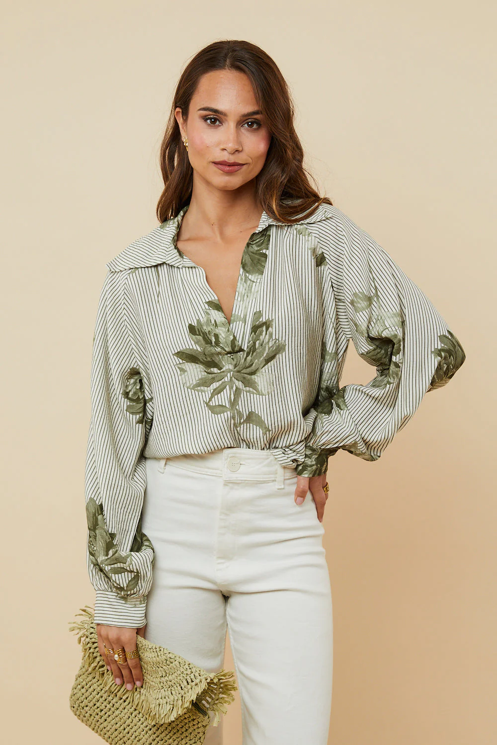 Chemise - Kaki - Image 3