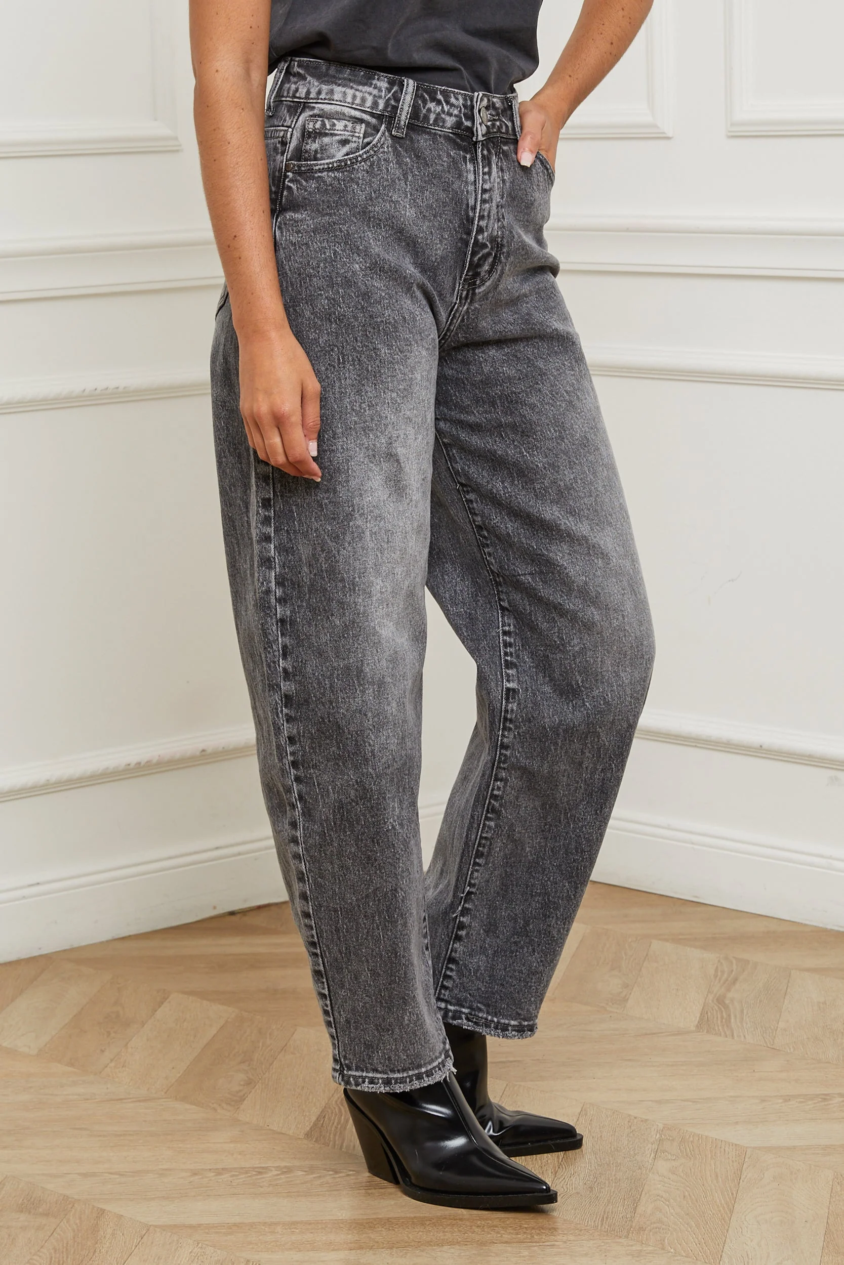 Jeans - Gris - Image 4