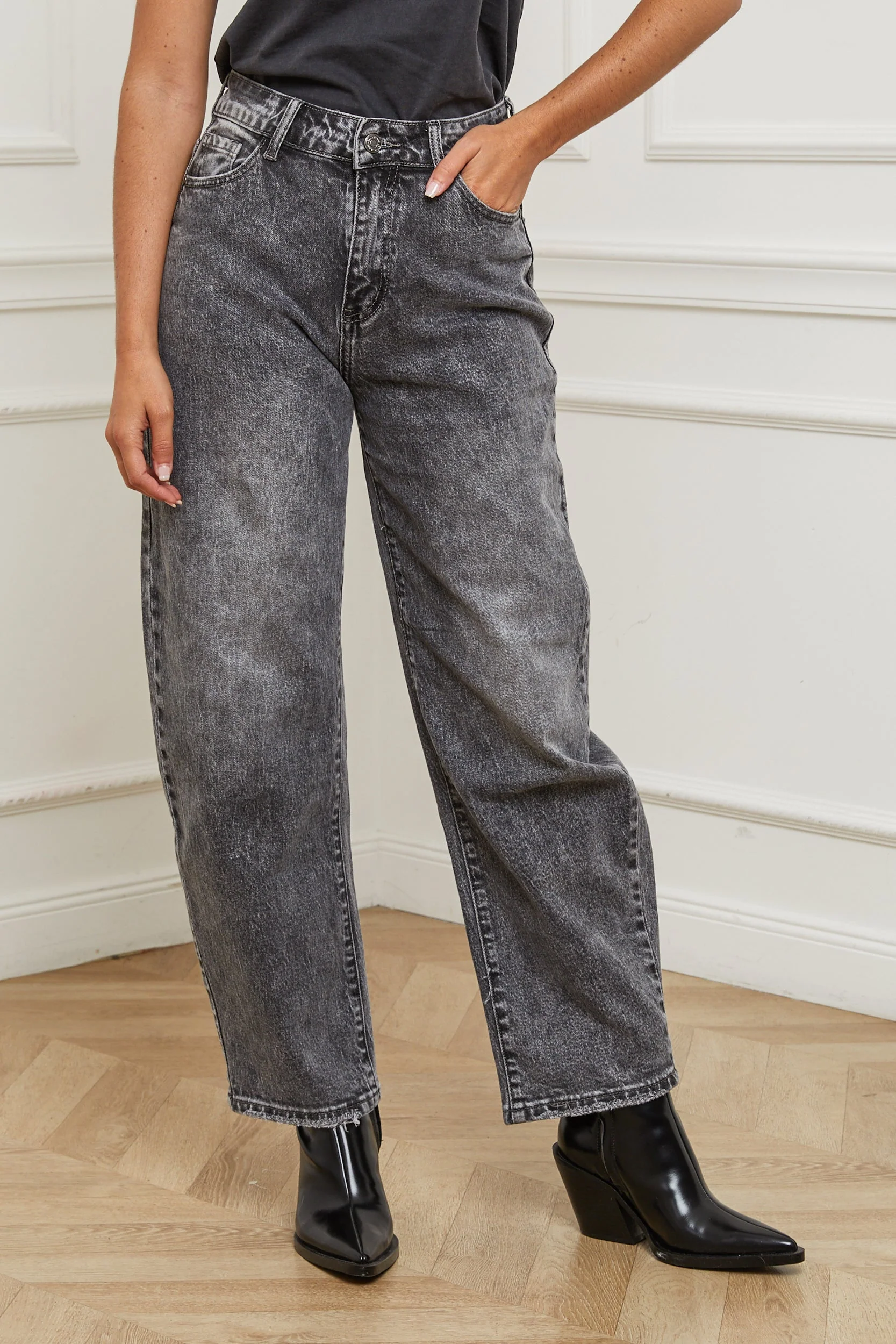 Jeans - Gris - Image 5