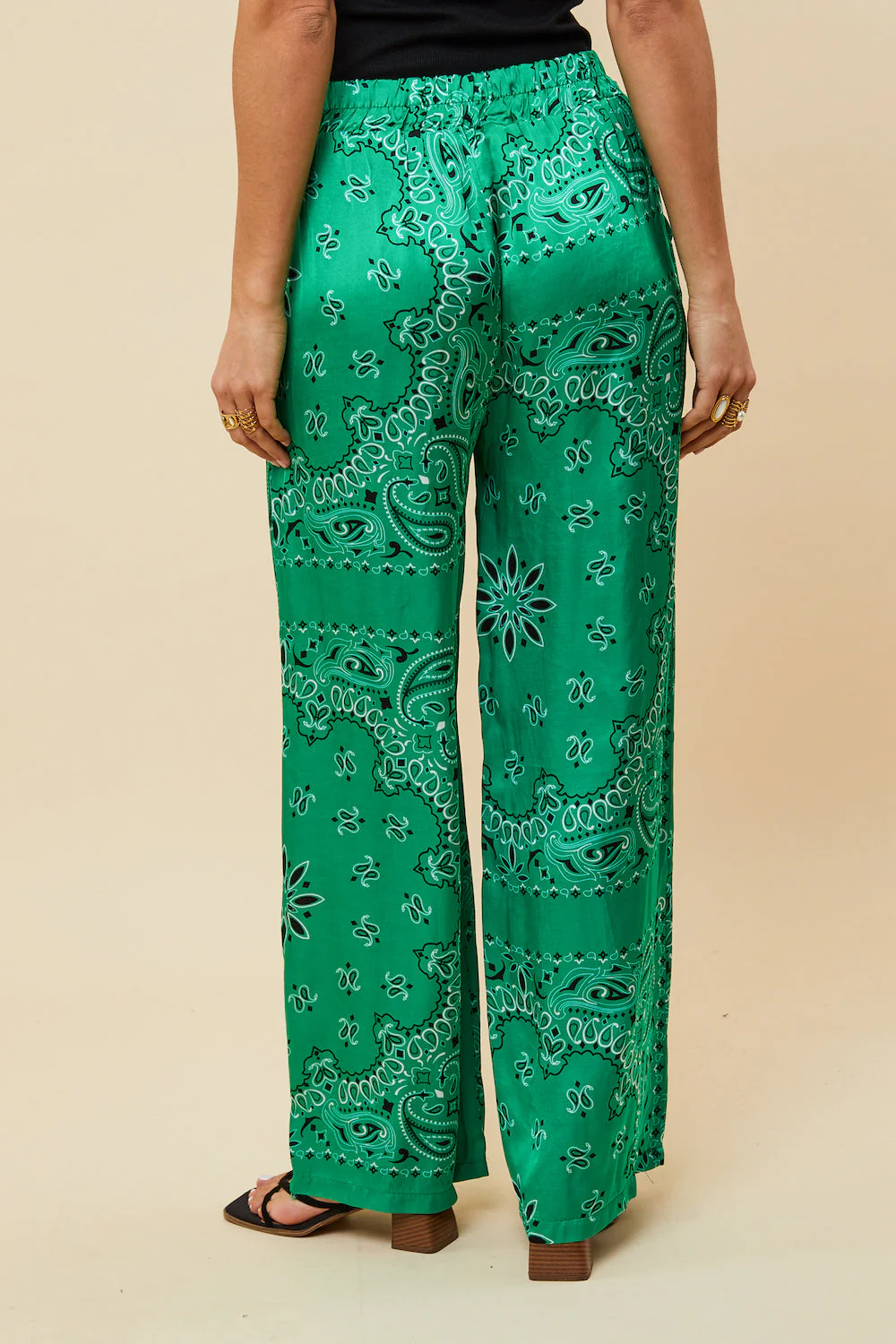 Pantalon - Vert - Image 4