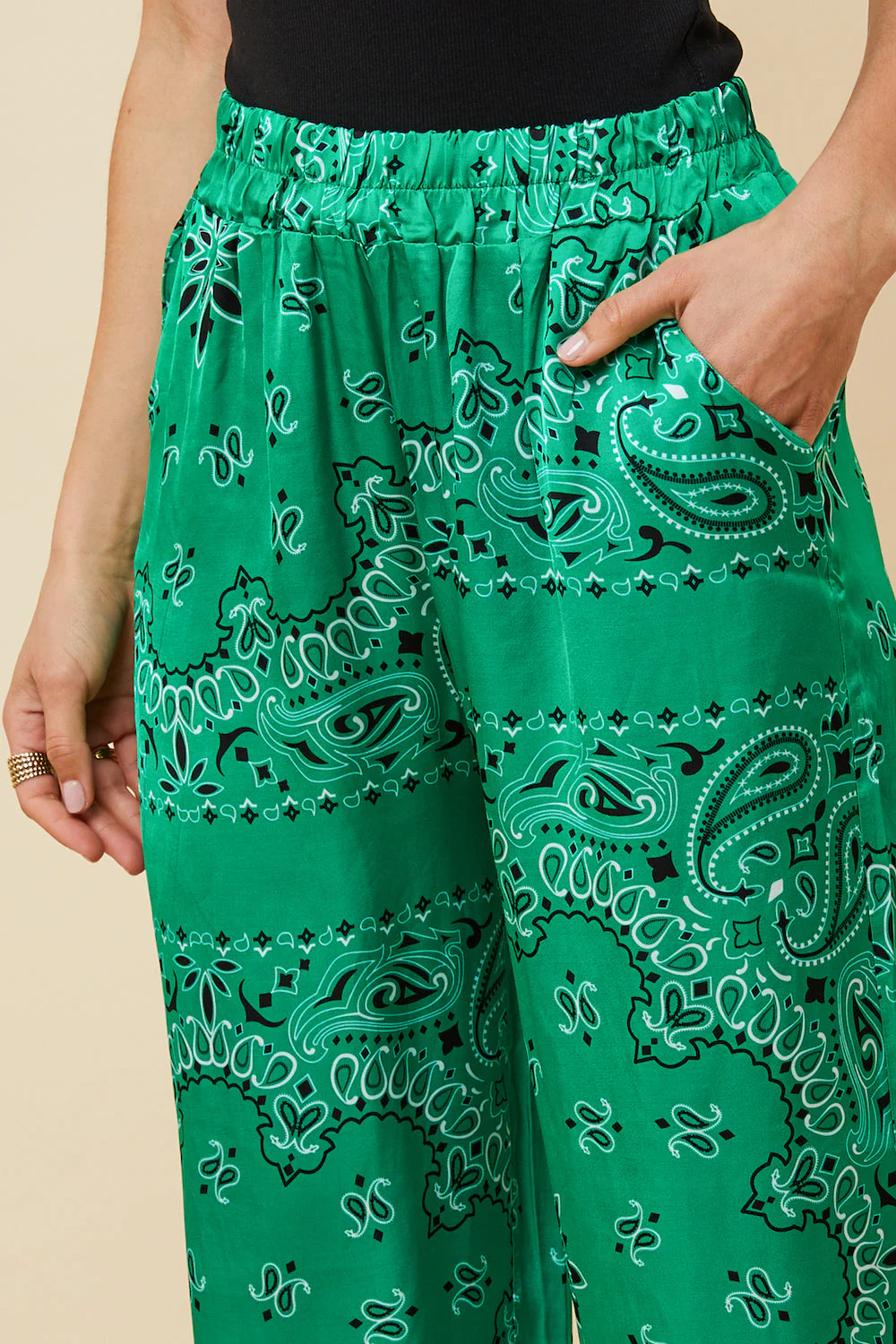 Pantalon - Vert - Image 5