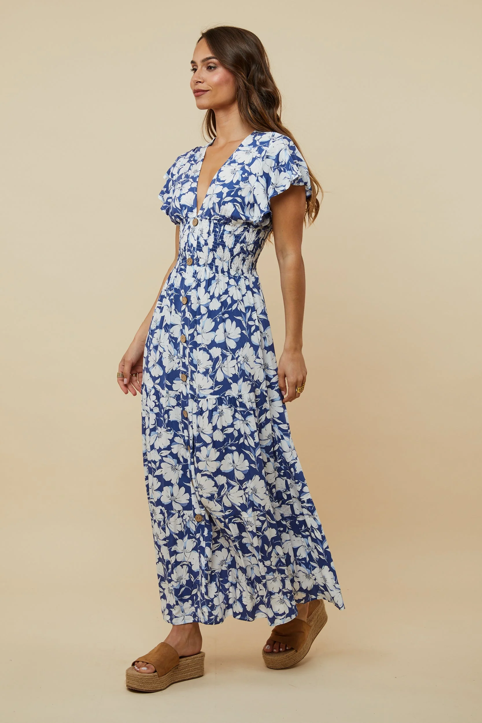 Robe - Bleu - Image 4