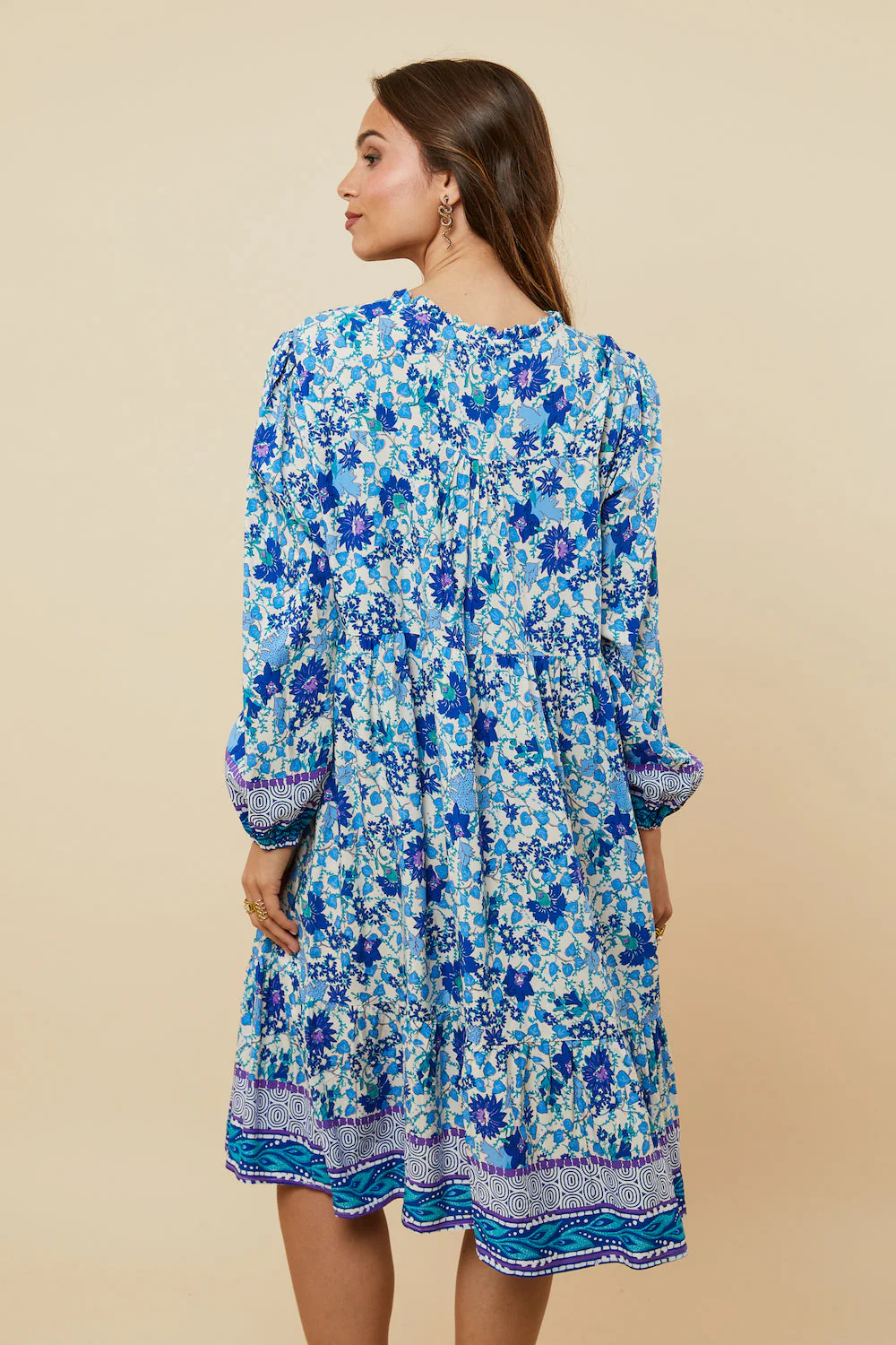 Robe - Bleu - Image 3