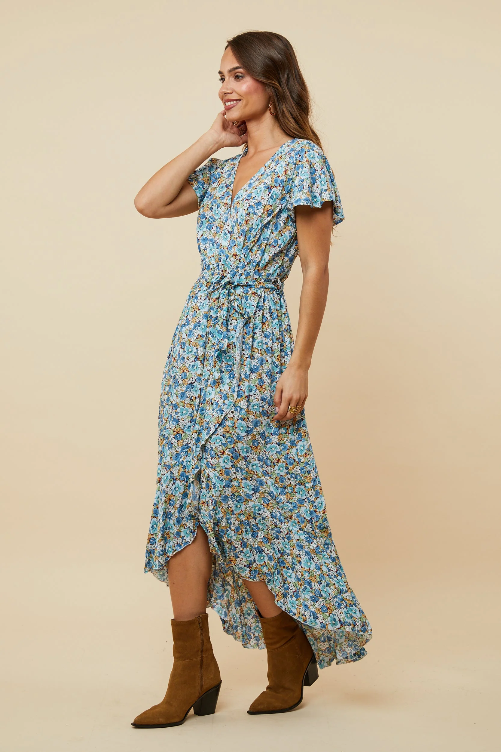 Robe - Bleu - Image 4